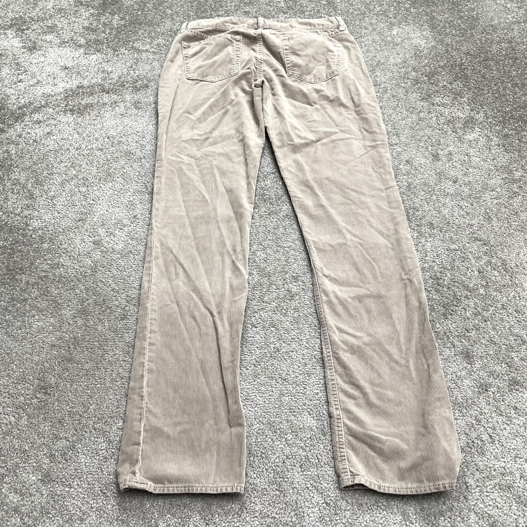 J.Crew J.Crew Vintage Matchstick Corduroy Skinny Pants Womens 26R Brown Low Rise 30x32 Size 30" / US 8 / IT 44 - 2 Thumbnail