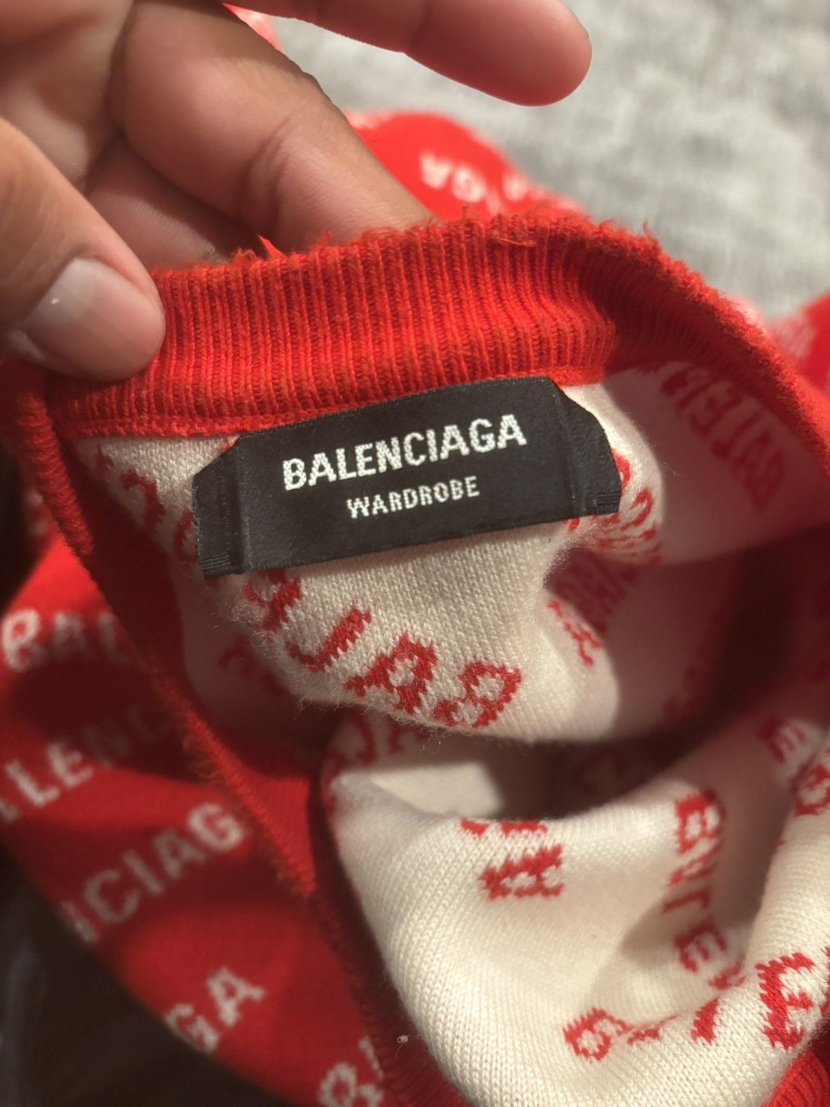 Balenciaga Balenciaga knit crewneck Size US M / EU 48-50 / 2 - 5 Thumbnail