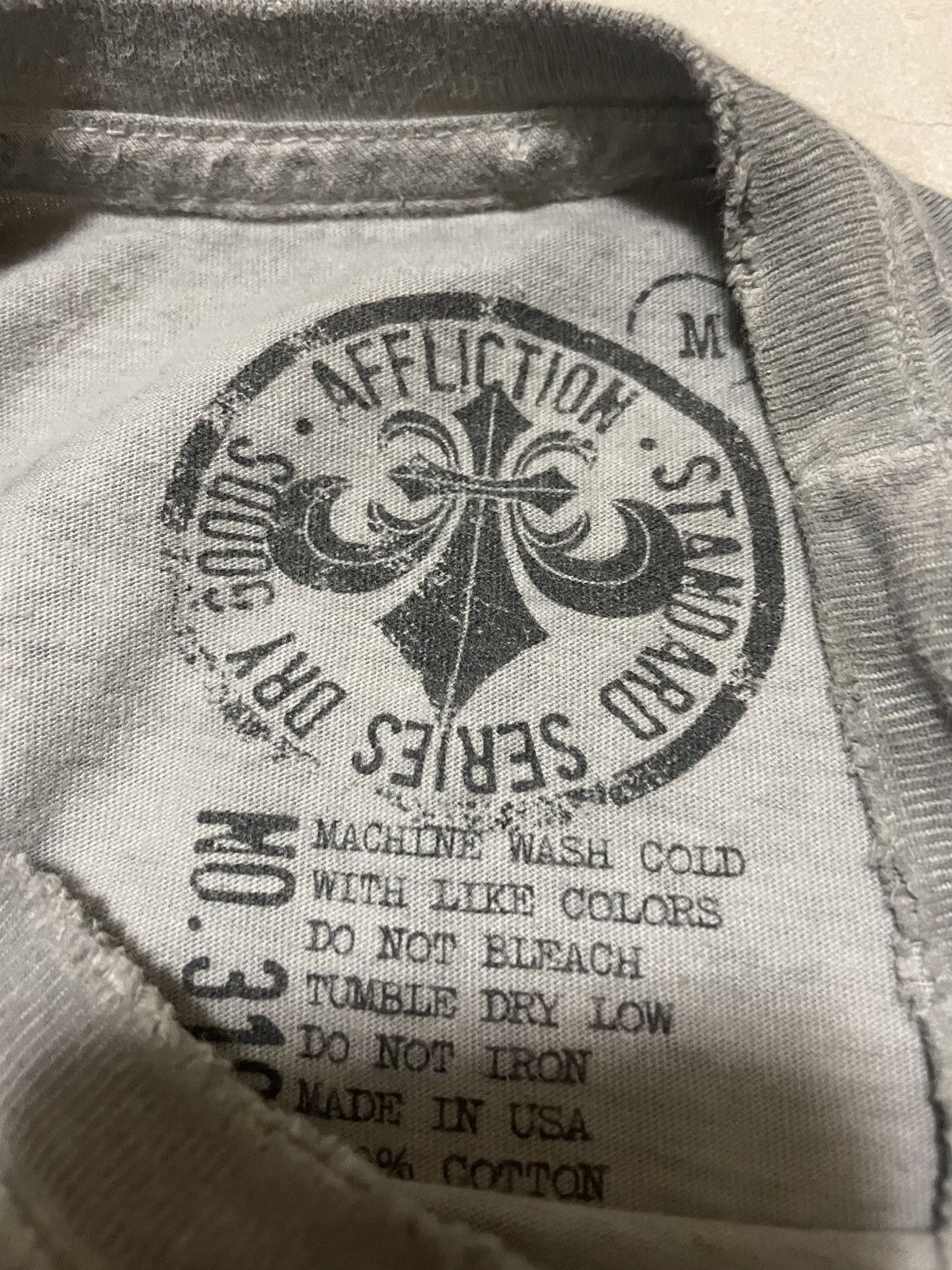 Affliction Affliction Tshirt Chrome Hearts Design Made in Usa Size US M / EU 48-50 / 2 - 4 Thumbnail