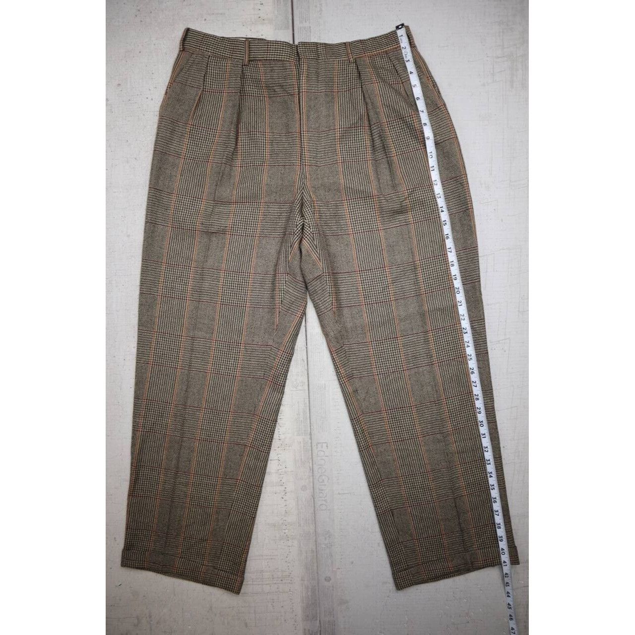 Polo Ralph Lauren VINTAGE 70s Polo Ralph Lauren Pants Trousers Stripe Square Size US 36 / EU 52 - 6 Thumbnail