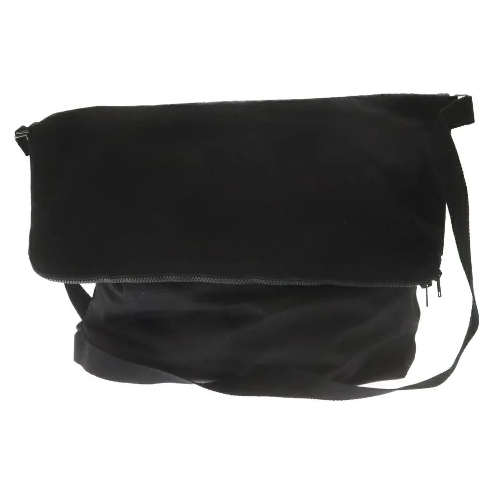 Yohji Yamamoto signature logo shoulder bag