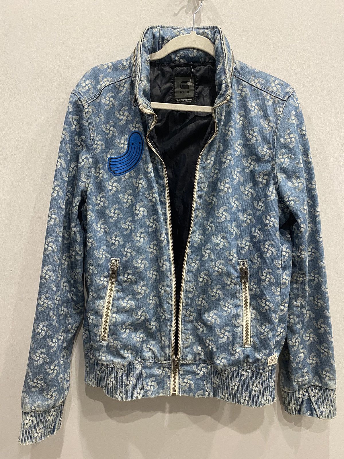 G-Star × Pharrell Denim Jacket G-Star x Pharrell Williams RAW FOR THE OCEANS Size US L / EU 52-54 / 3 - 9 Thumbnail