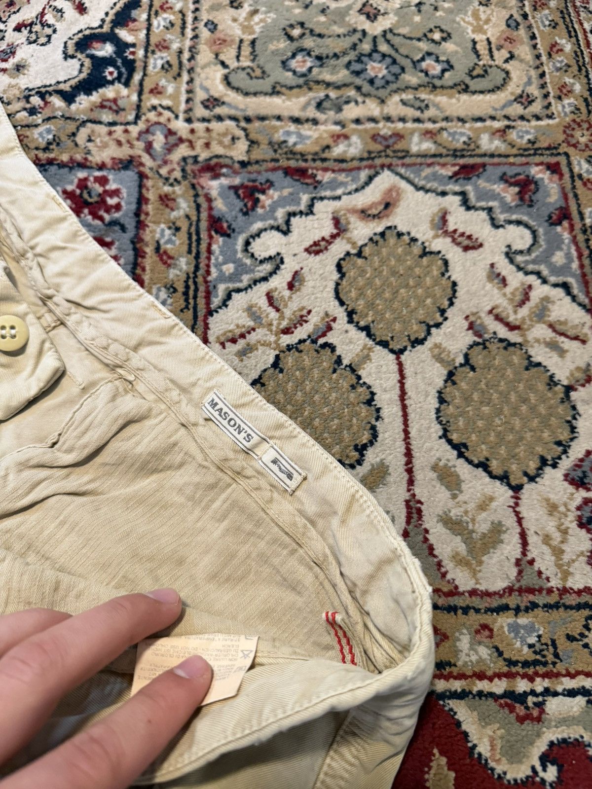 Mason's Mason’s Vintage Multi Pocket Pants Japanese Brand Rare Hype Size US 34 / EU 50 - 8 Thumbnail