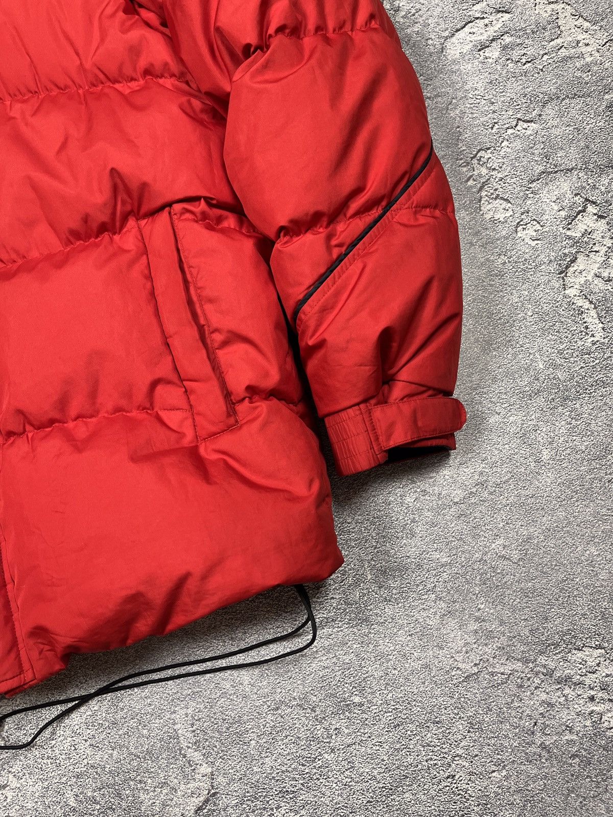 Nike × Vintage 00s Vintage Nike Mini Swoosh Y2K Duck Down Puffer Jacket Size US M / EU 48-50 / 2 - 14 Thumbnail