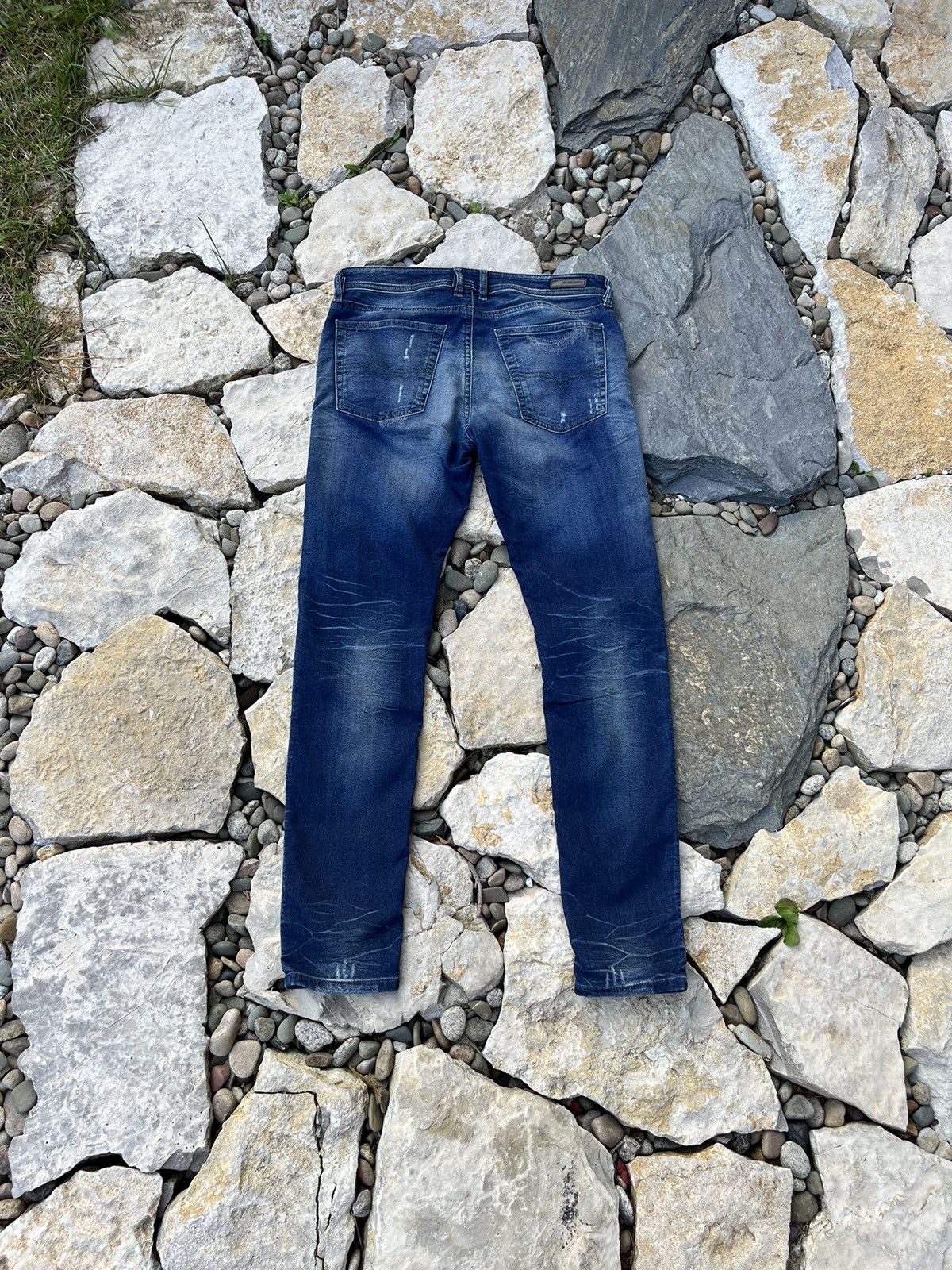 Diesel × Vintage Vintage Diesel 30 y2k spender jeans distressed sweatpants Size US 30 / EU 46 - 2 Thumbnail