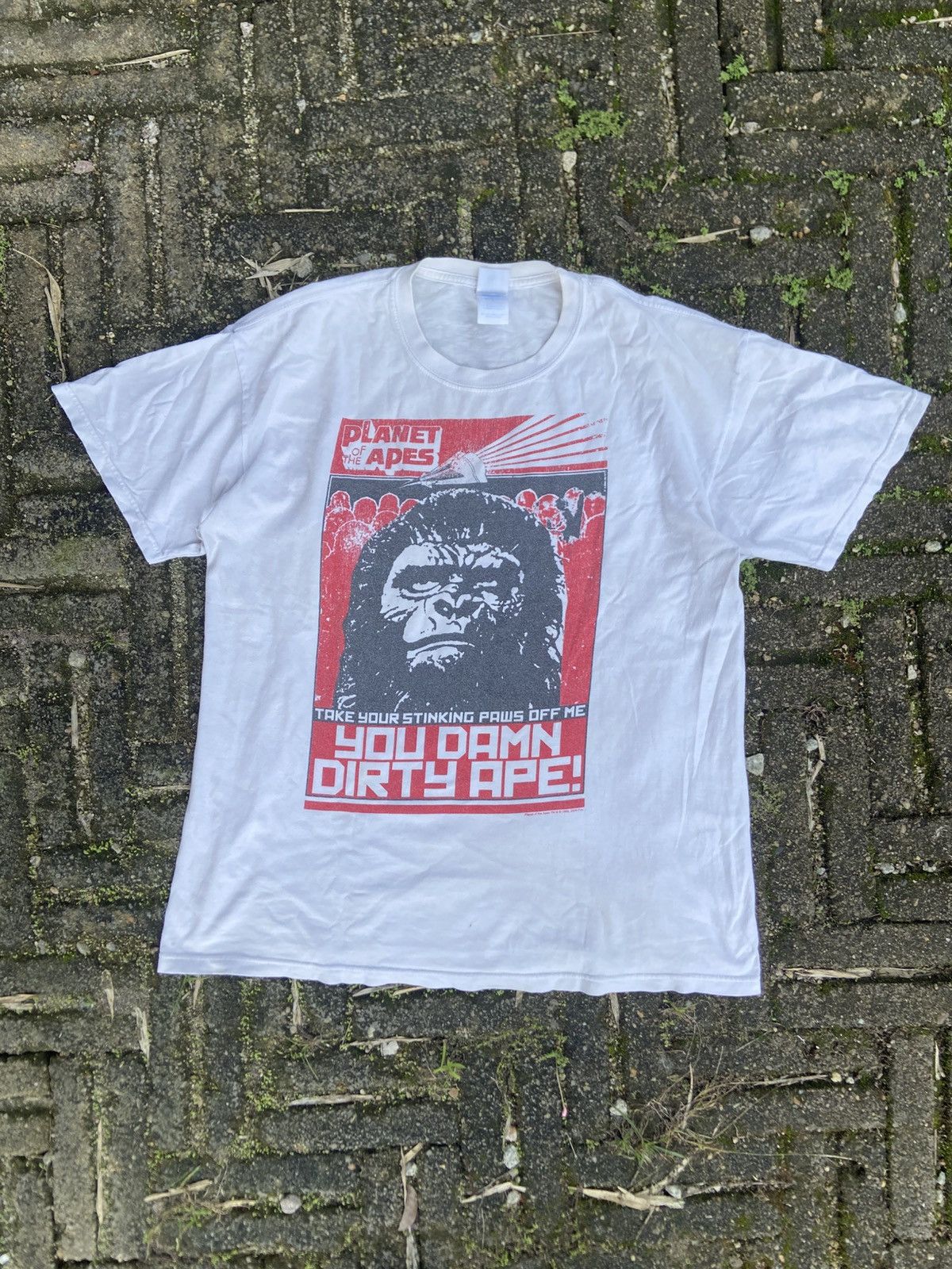 Other vintage Y2K Planet of the Apes movie promotional t-shirt Size US L / EU 52-54 / 3 - 1 Thumbnail