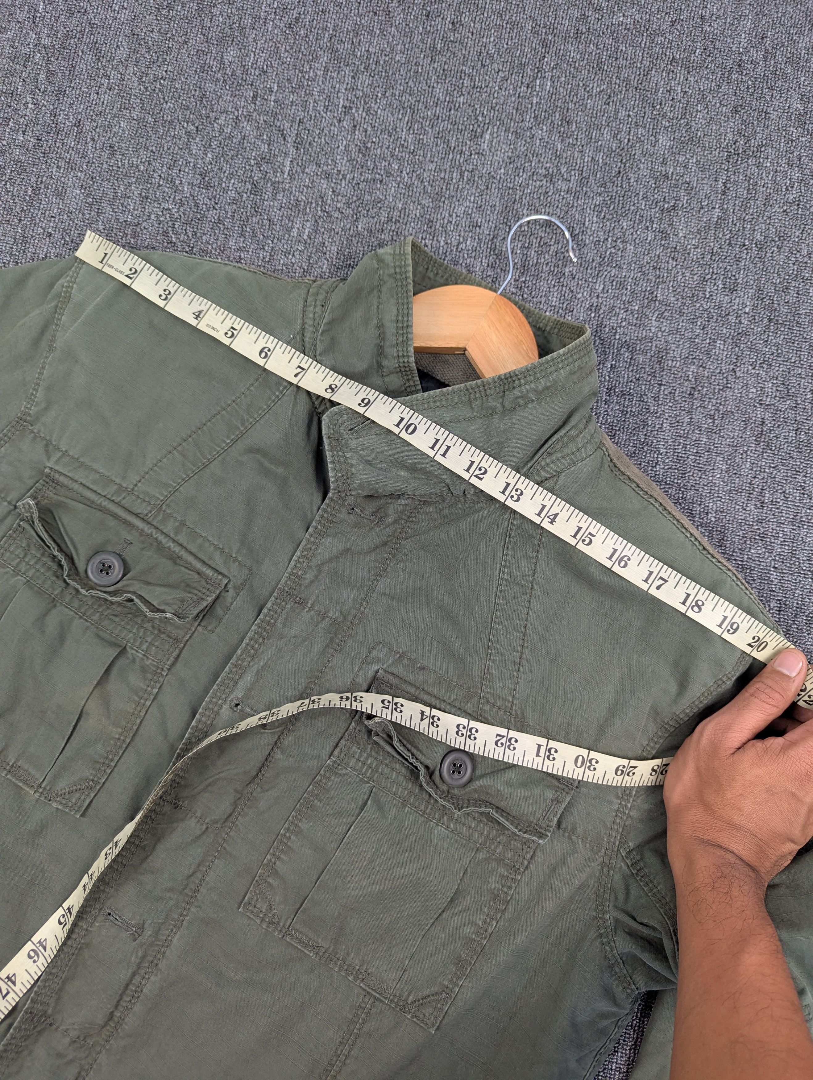 Gap Gap Military Heavy Zipper Jacket Size L Size US L / EU 52-54 / 3 - 25 Thumbnail