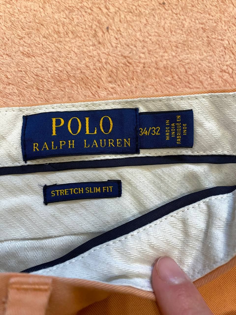 Polo Ralph Lauren POLO Ralph Lauren Stretch Slim Fit Chinos Size US 34 / EU 50 - 2 Thumbnail