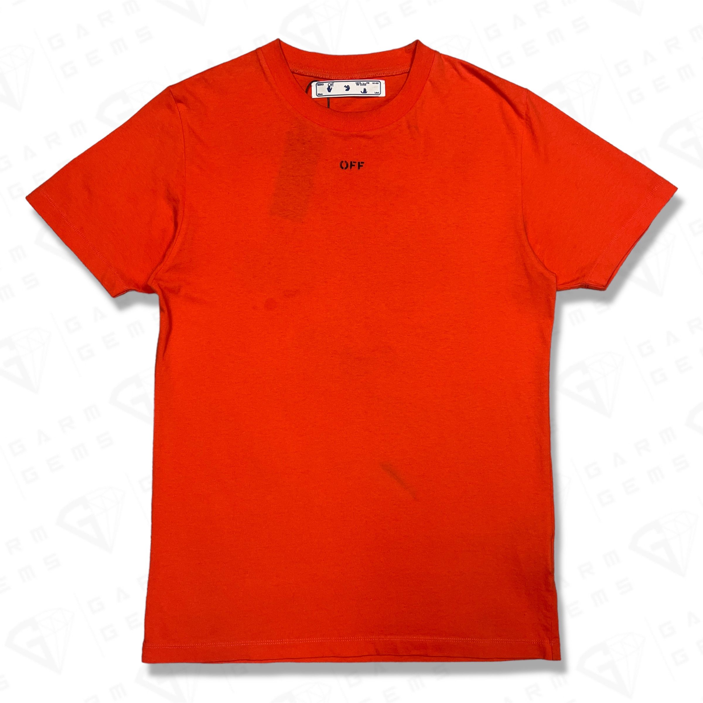 Off-White Off-White Stencil Arrows T-Shirt Size US S / EU 44-46 / 1 - 1 Thumbnail