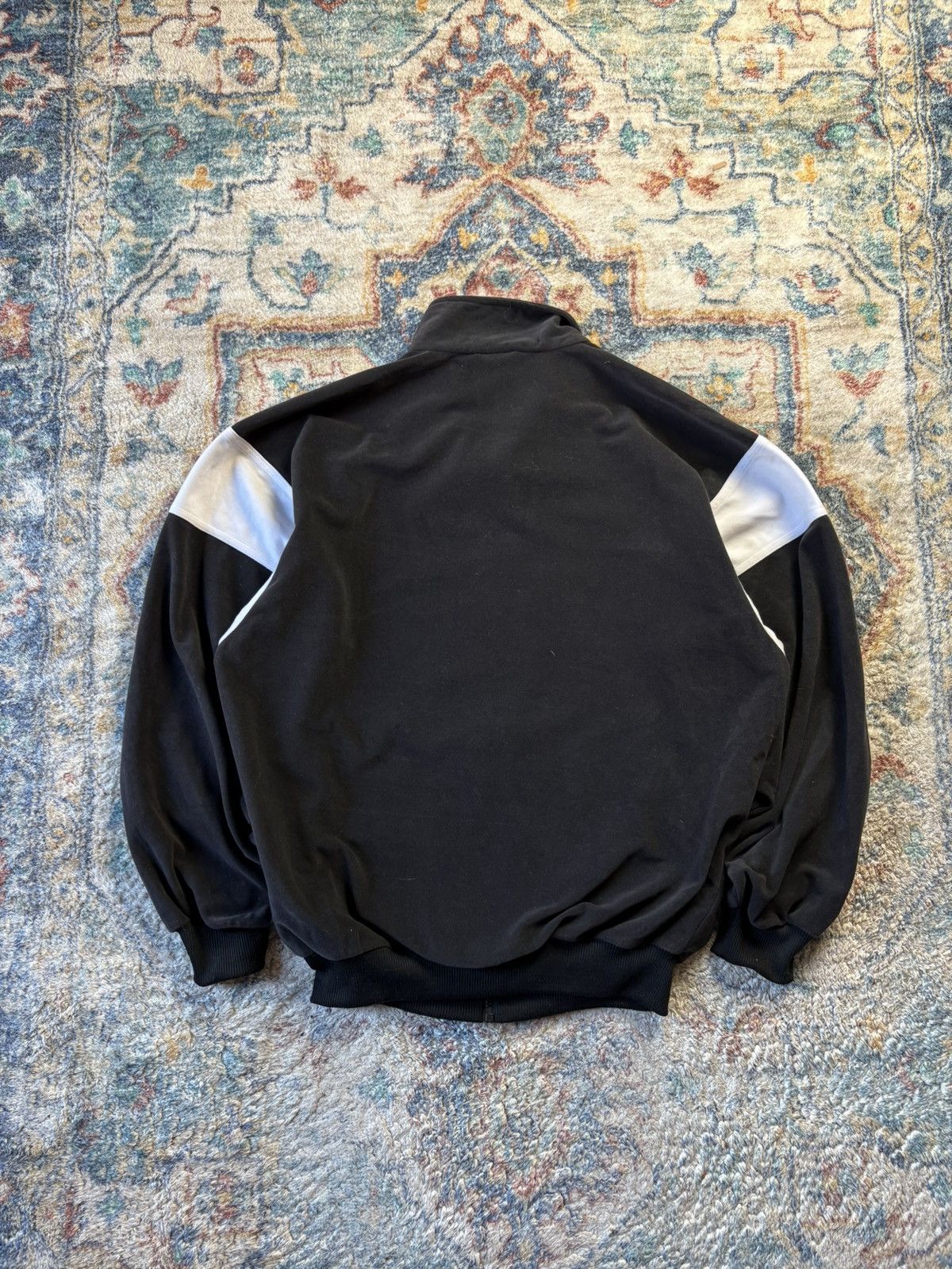 Nike Vintage Nike Velour Zip-up Track Jacket Medium Size US M / EU 48-50 / 2 - 2 Thumbnail
