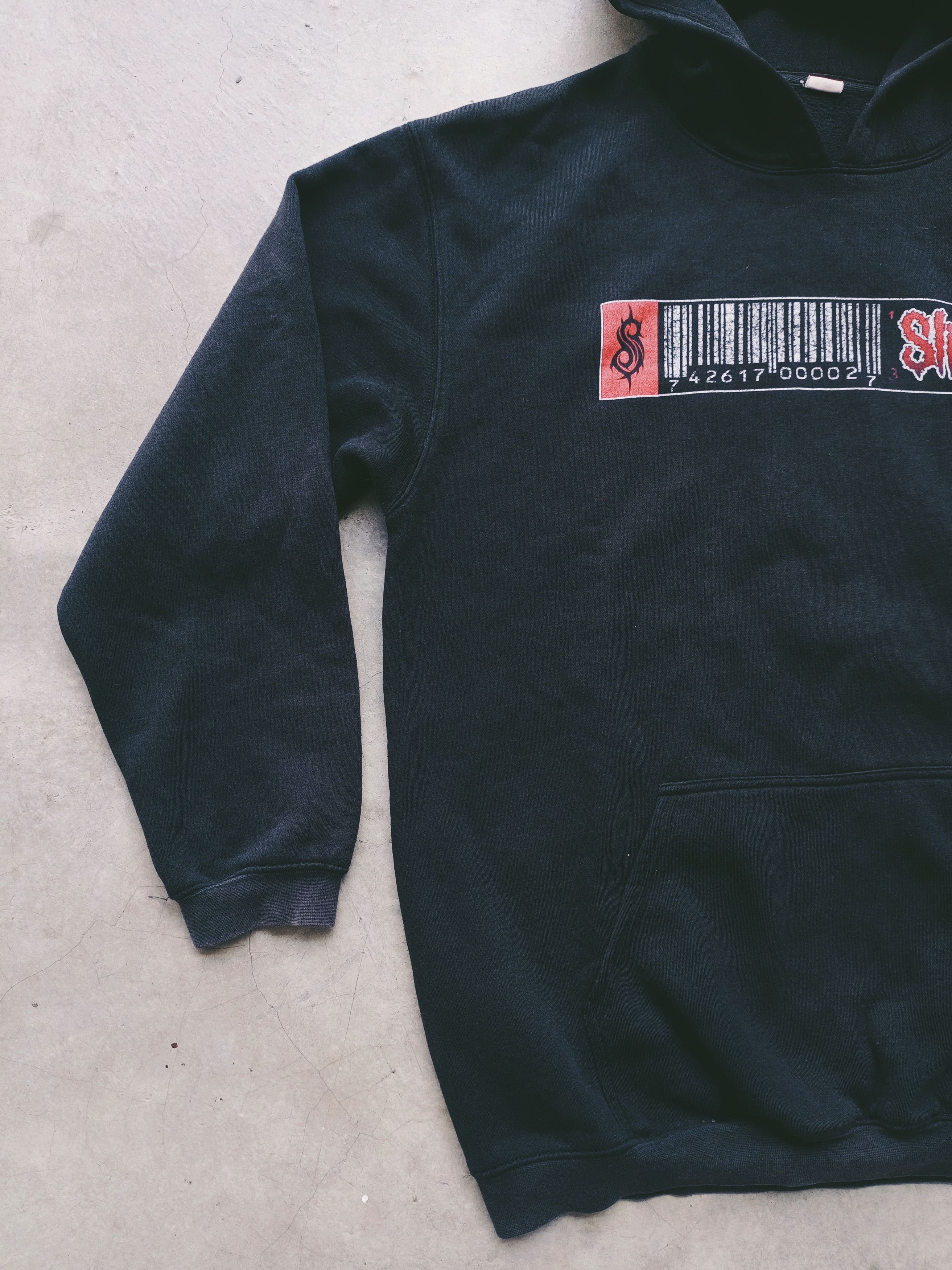Band Tees Vintage Y2K 2001 Slipknot Barcode Hoodie Sweater Size US XL / EU 56 / 4 - 4 Thumbnail