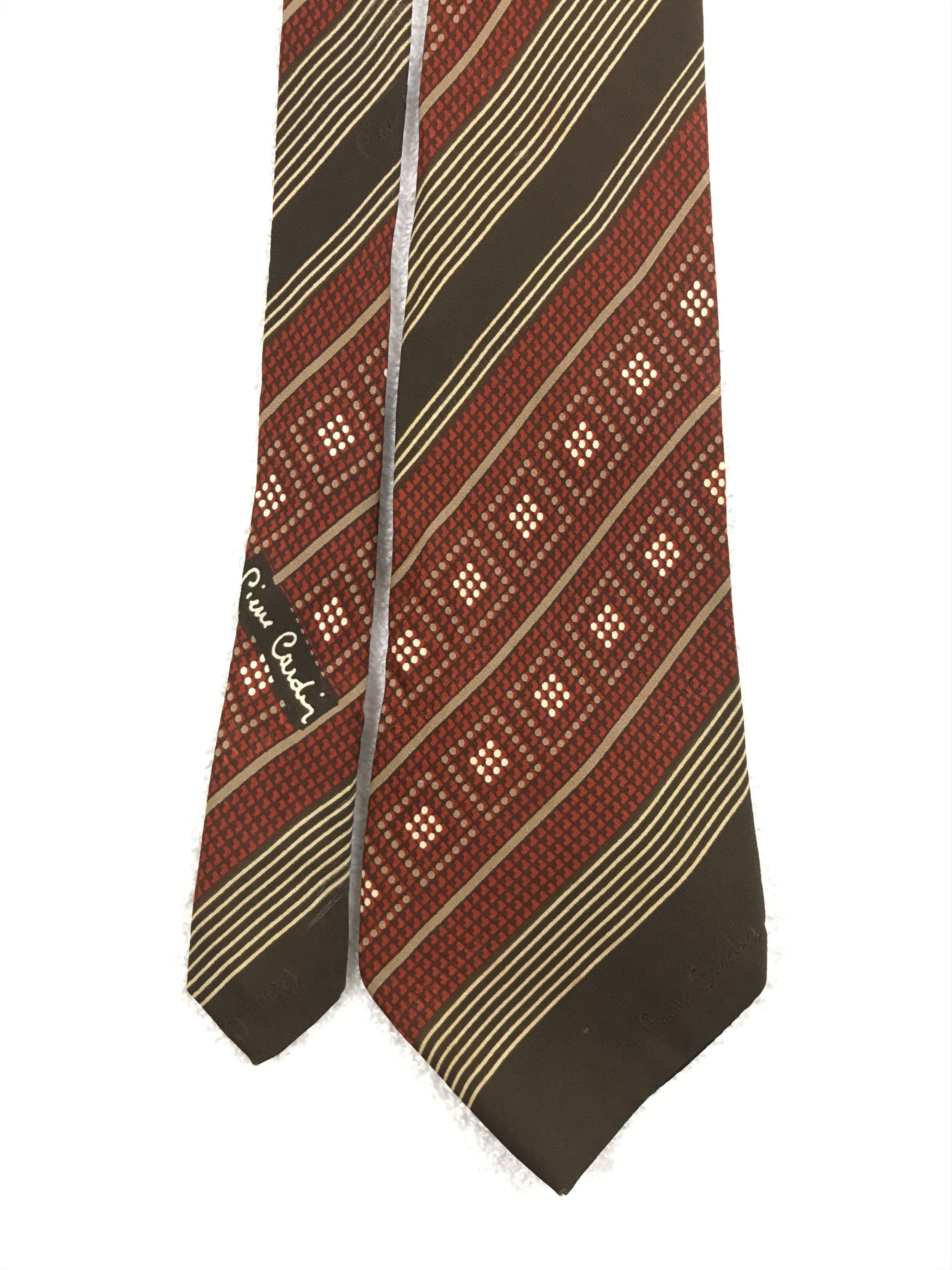 Designer × Pierre Cardin × Vintage Vintage Pierre Cardin Silk Necktie Size ONE SIZE - 3 Thumbnail