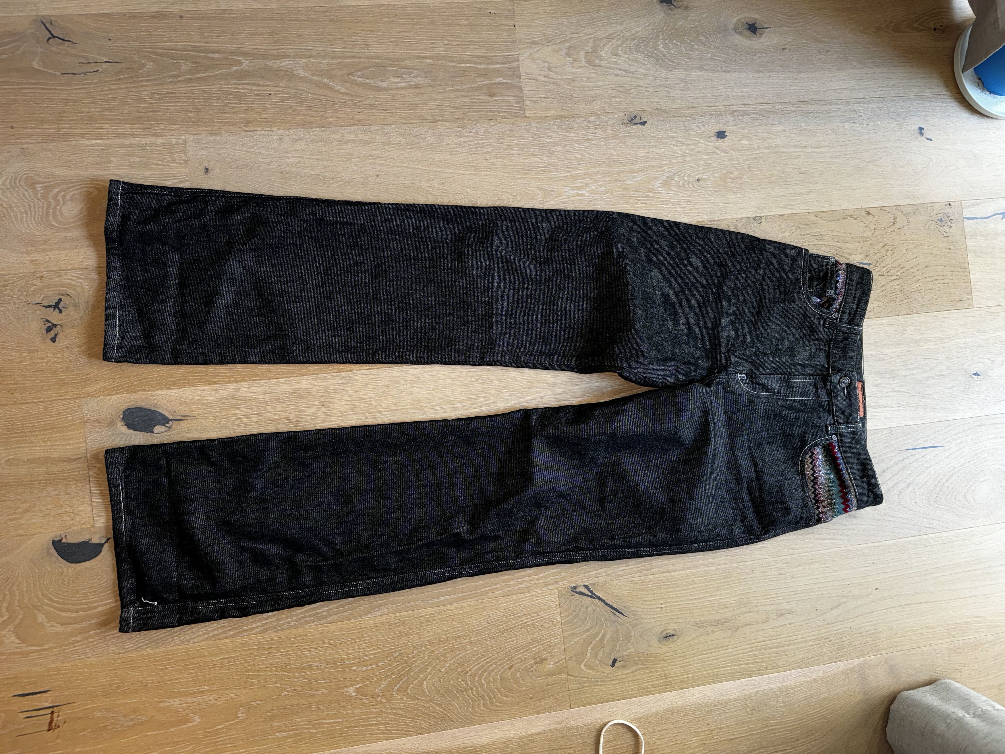 Missoni Missoni Straight Leg Jeans Size 31" - 3 Thumbnail
