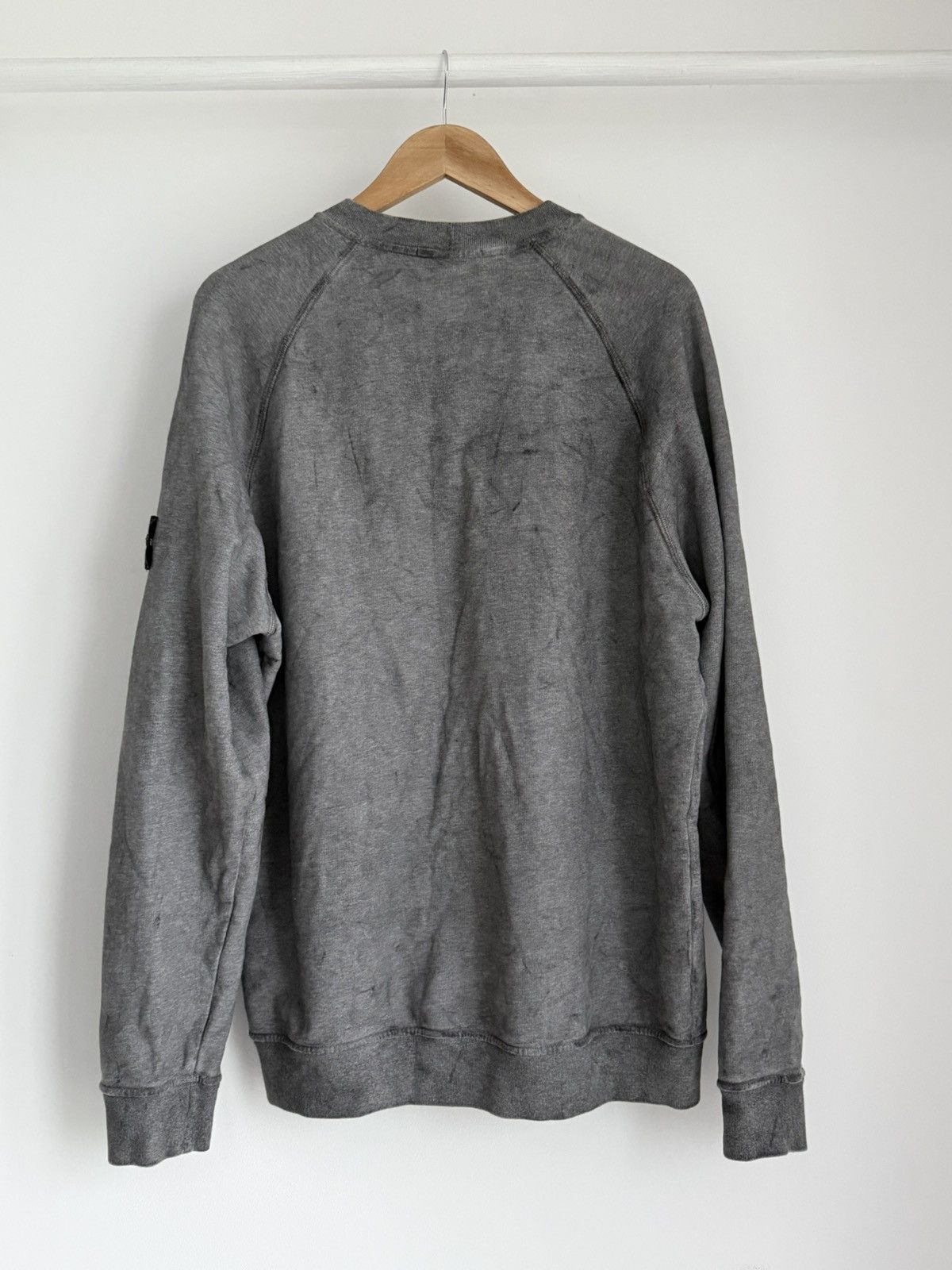 Stone Island Stone Island Dust Colour Treatment AW/2020 Crew Sweatshirt Size US XL / EU 56 / 4 - 6 Thumbnail