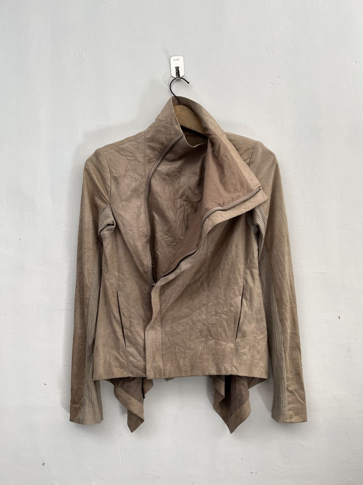 If Six Was Nine Japanese rick owens style shez waxed jacket Size US S / EU 44-46 / 1 - 2 Thumbnail