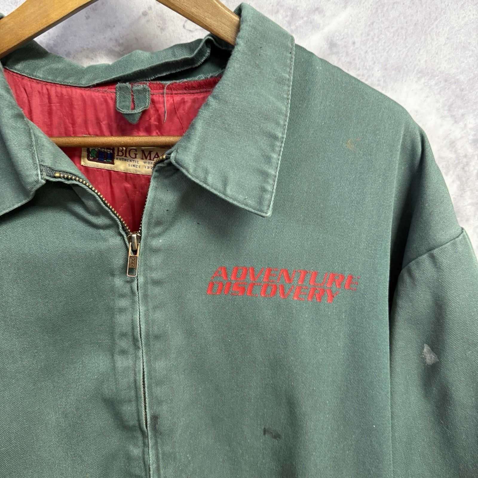 Big Mac Vintage Big Mac Workwear Jacket Mens 2XL Green Quilted Lined Size US XXL / EU 58 / 5 - 1 Thumbnail