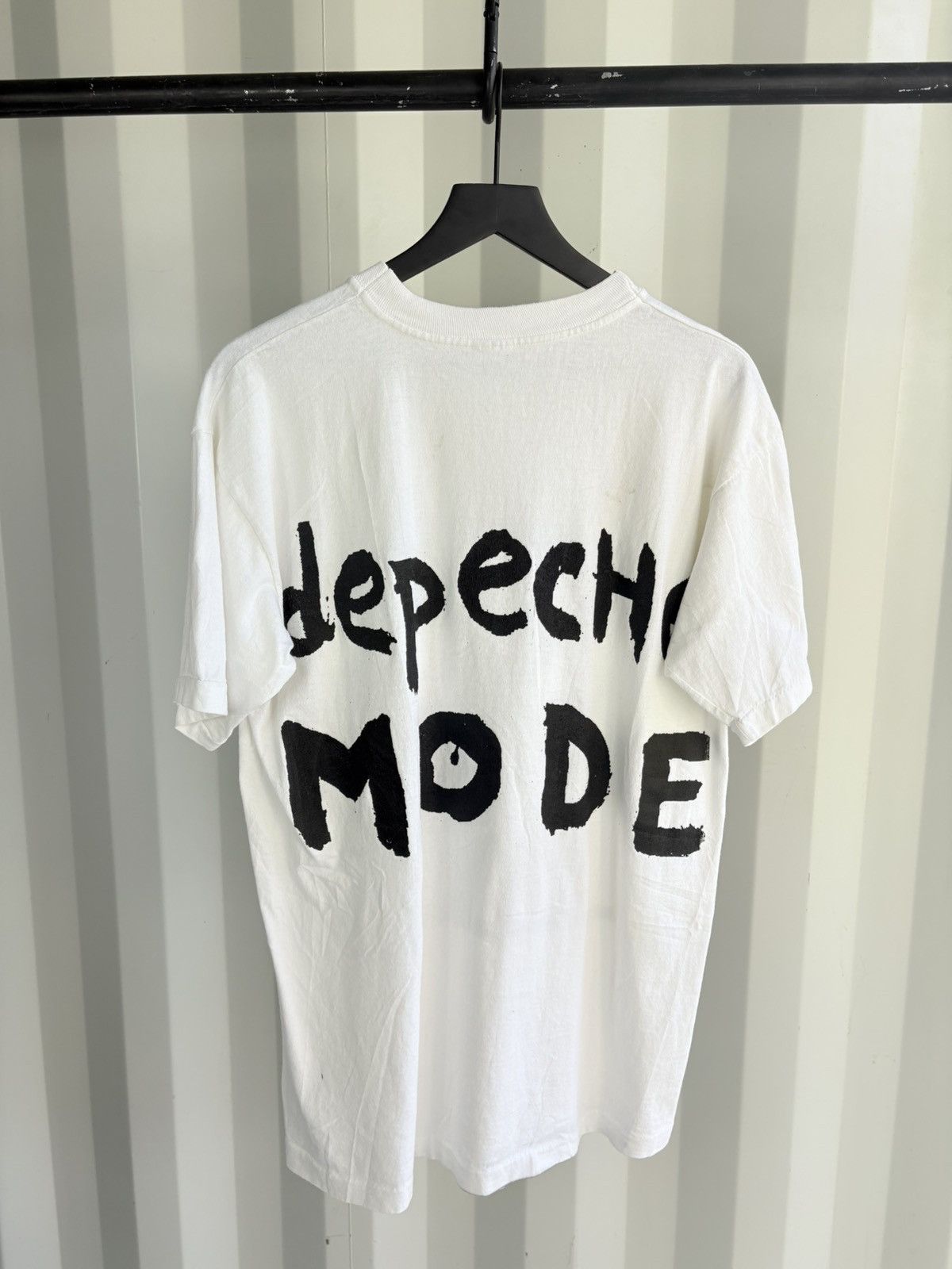 Band Tees Thrashed Depeche Mode Sun Faded Distressed ERD Grunge Band Size US XL / EU 56 / 4 - 2 Thumbnail