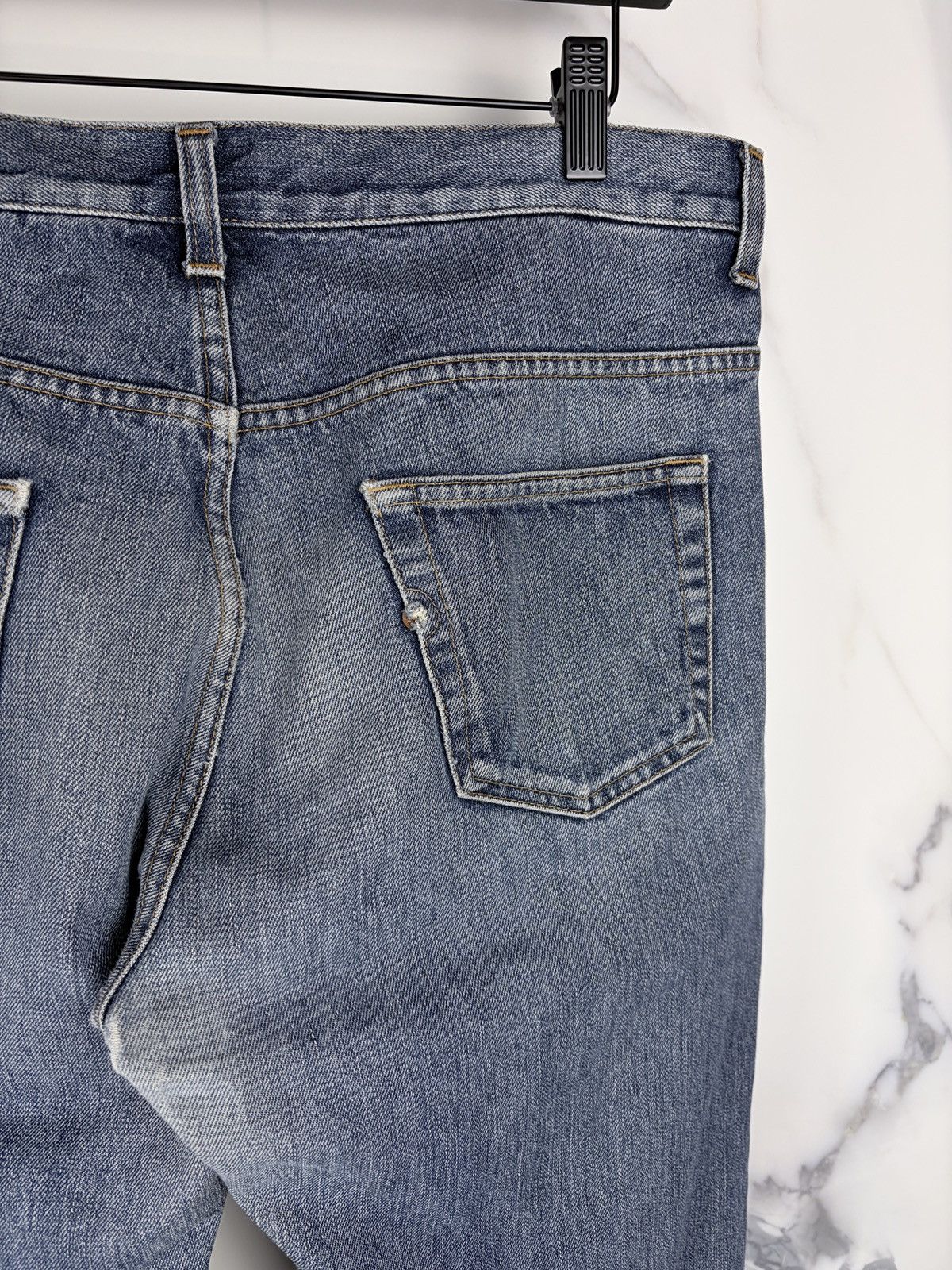 Gucci Gucci Tom Ford Horsebit Straight Leg Faded Denim Jeans Size US 32 / EU 48 - 8 Thumbnail