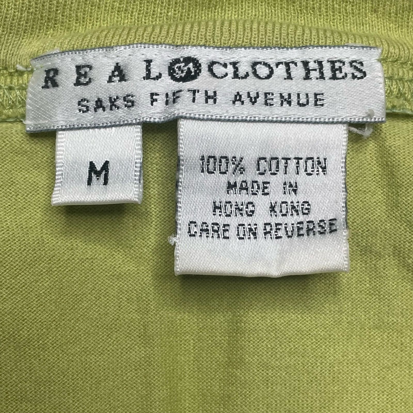 Saks Fifth Avenue Saks Fifth Avenue Real Clothes Cotton Shirt Size M / US 6-8 / IT 42-44 - 2 Thumbnail