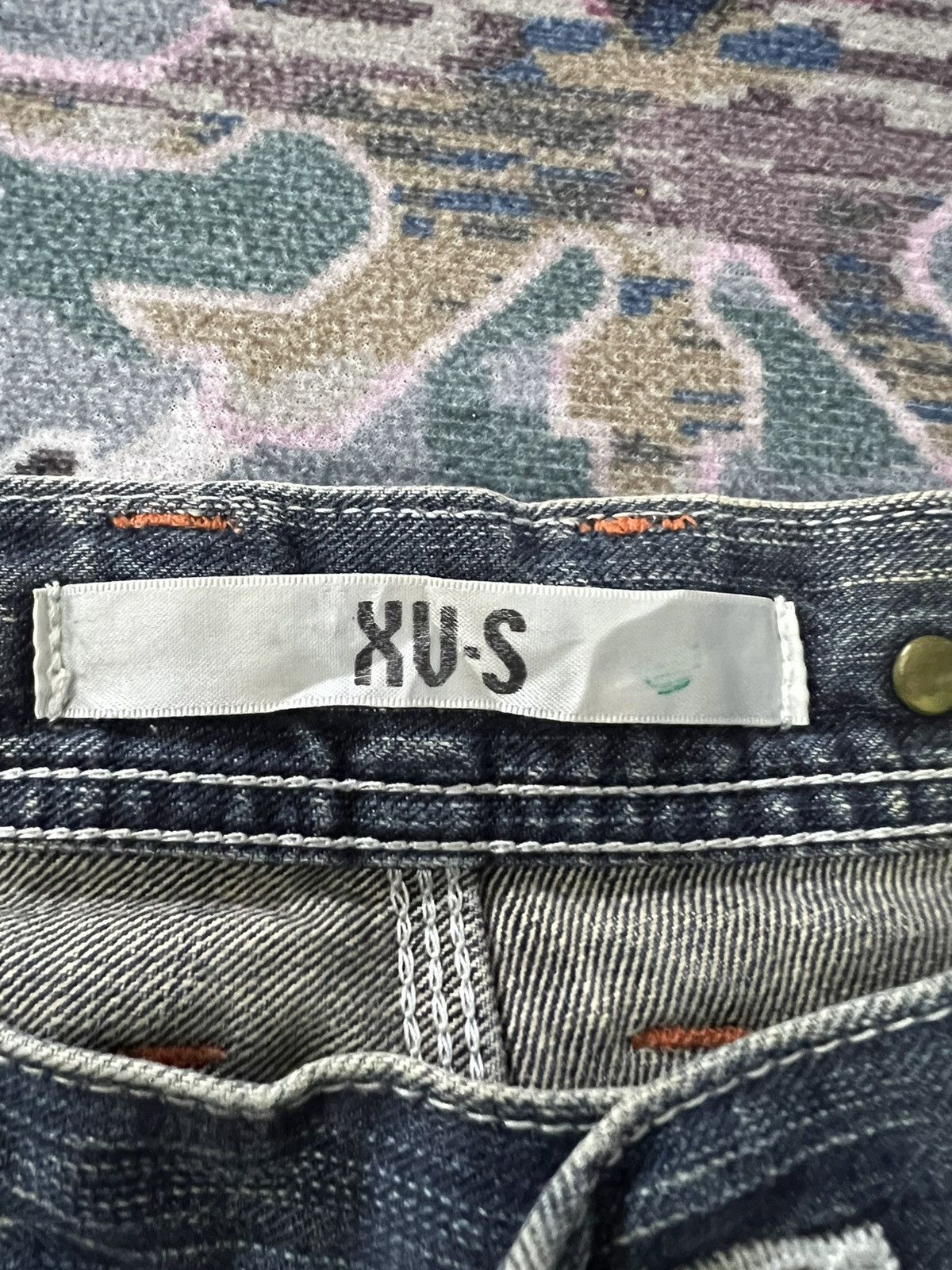 Edwin × Japanese Brand THRASHED EDWIN XV-S DISTRESSED DENIM PANT Size US 30 / EU 46 - 8 Thumbnail