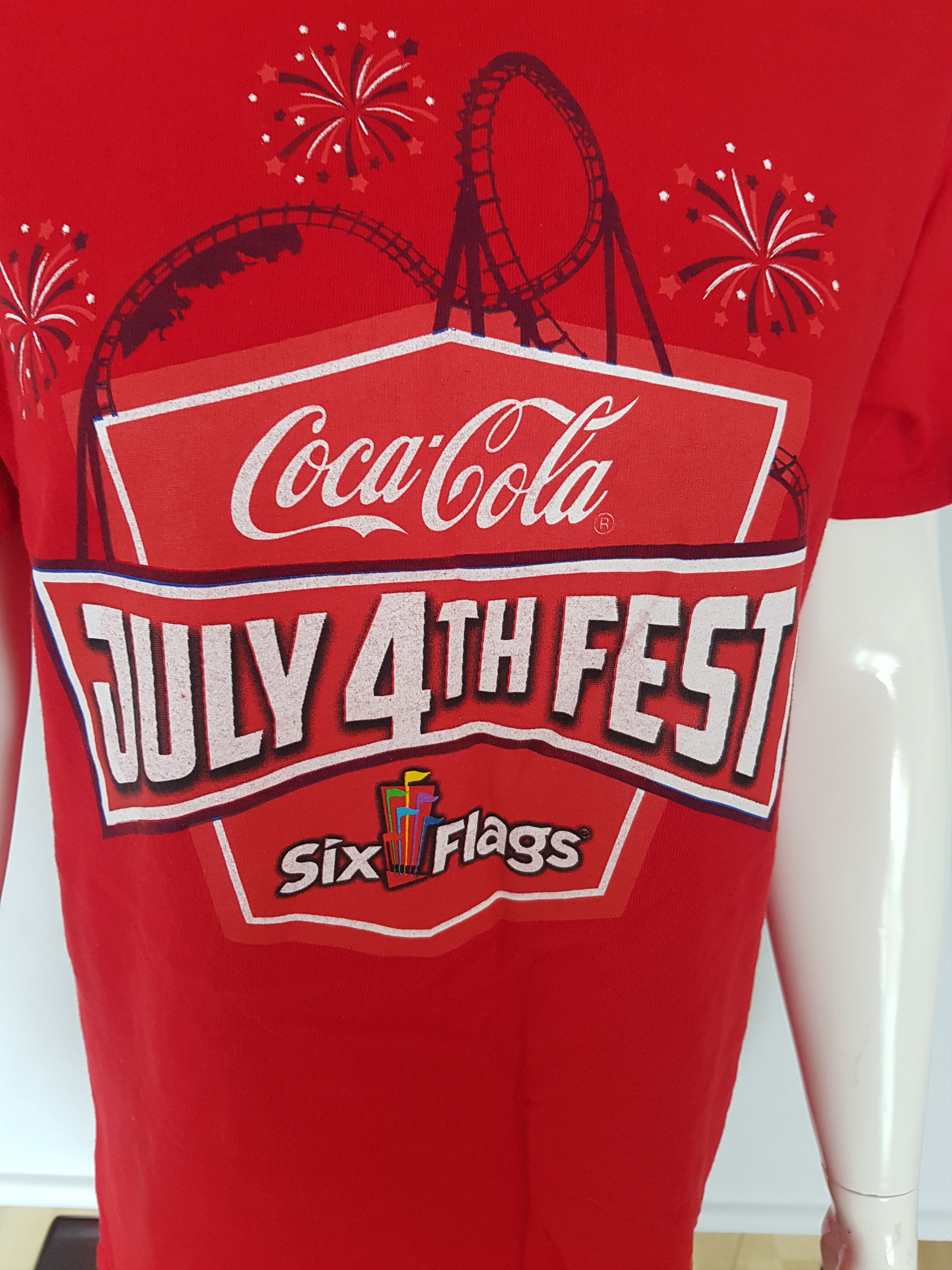 Delta Coca cola 4th of july 6 flags t-shirt Size M / US 6-8 / IT 42-44 - 4 Thumbnail