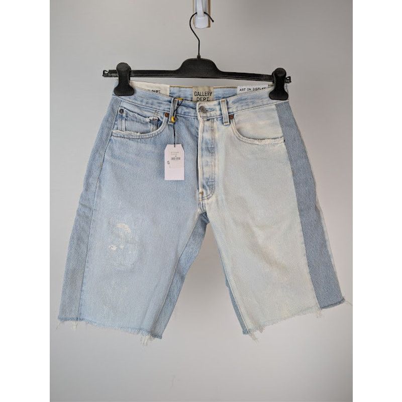 Gallery Dept. o1rshd1 Ken Denim Shorts in Indigo Blue Size US 28 / EU 44 - 2 Thumbnail