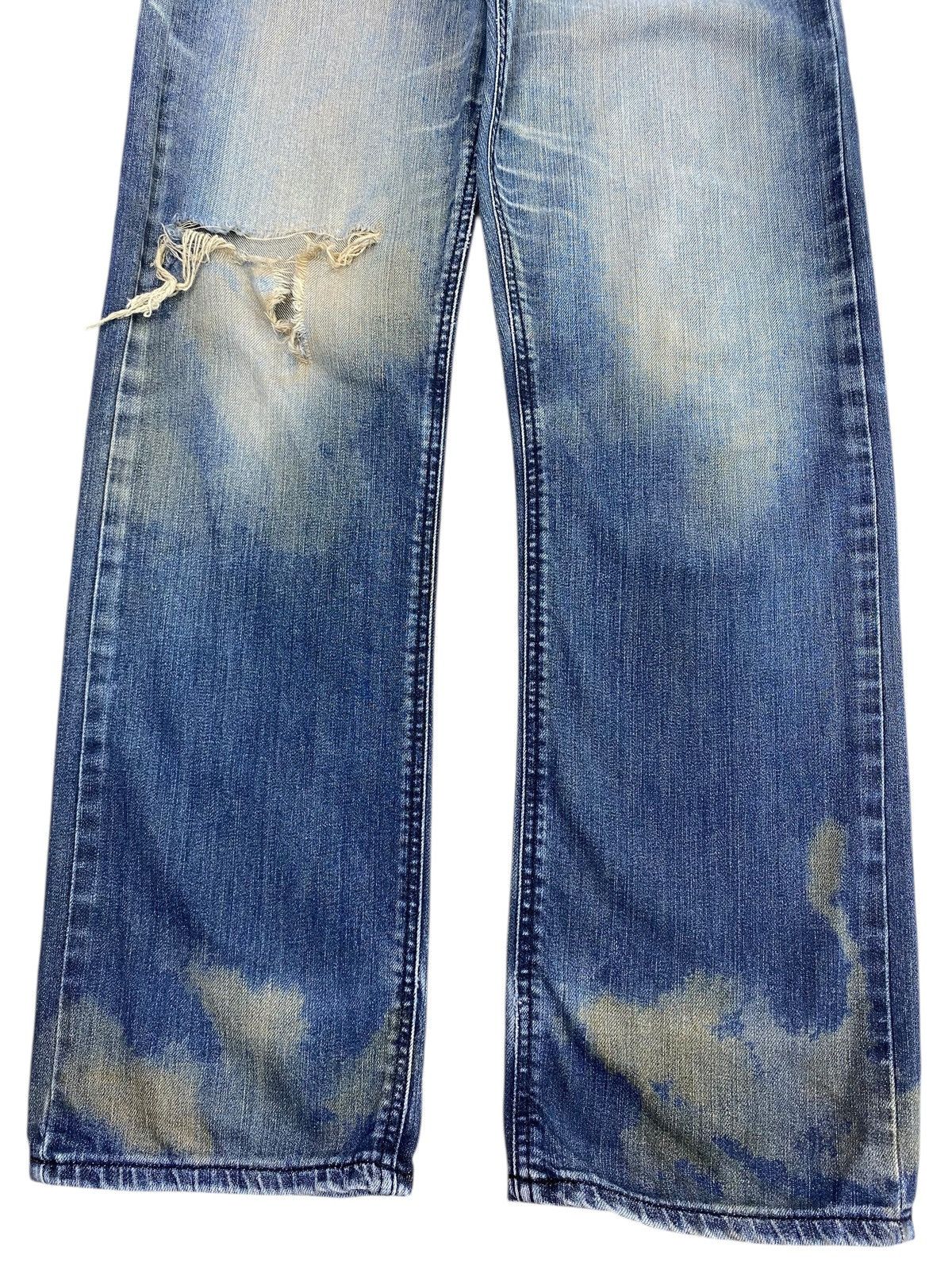 Edwin Vintage Edwin Rusty Mud Wash Style Ripped Jeans Size US 32 / EU 48 - 9 Thumbnail