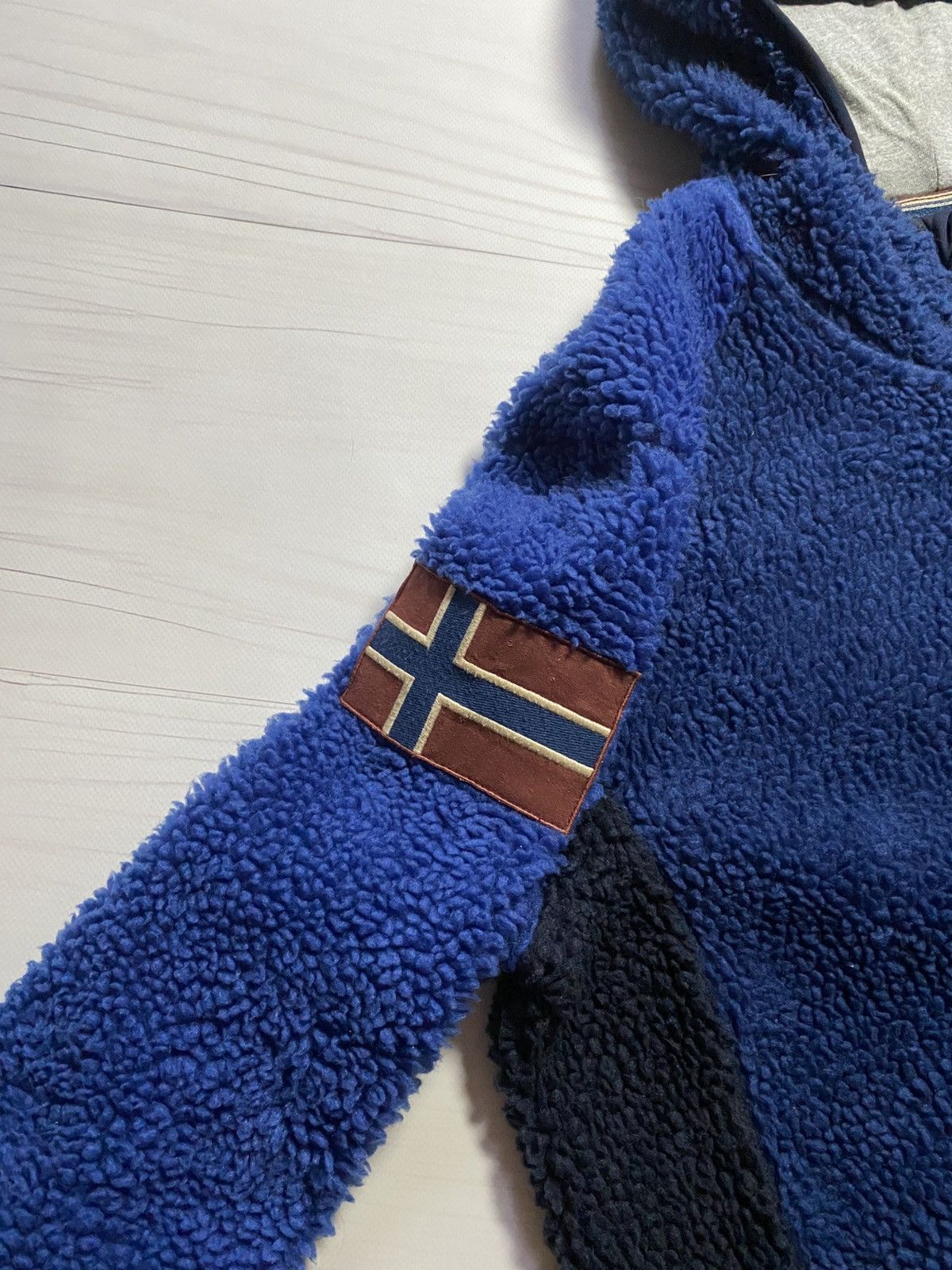 Napapijri Napapijri Yupik hood 1 sherpa fleece jacket Size US M / EU 48-50 / 2 - 12 Thumbnail