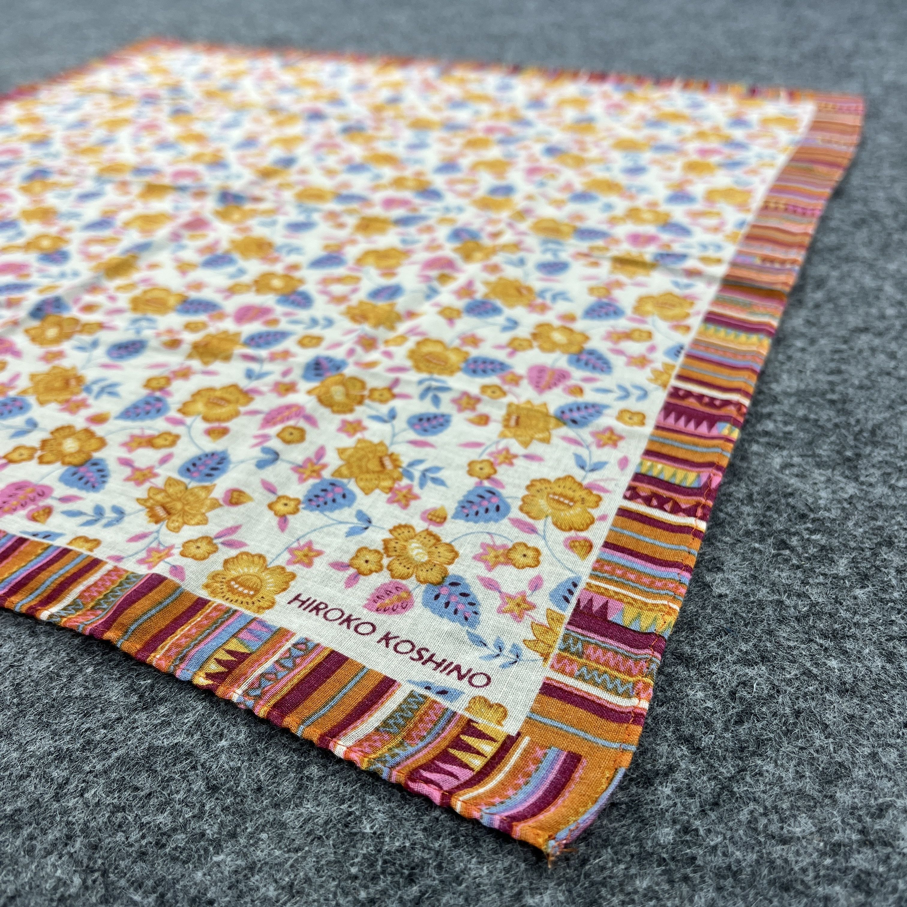 Hiroko Koshino Homme Hiroko Koshino Handkerchief / Bandana / Neckerchief B573 Size ONE SIZE - 4 Thumbnail