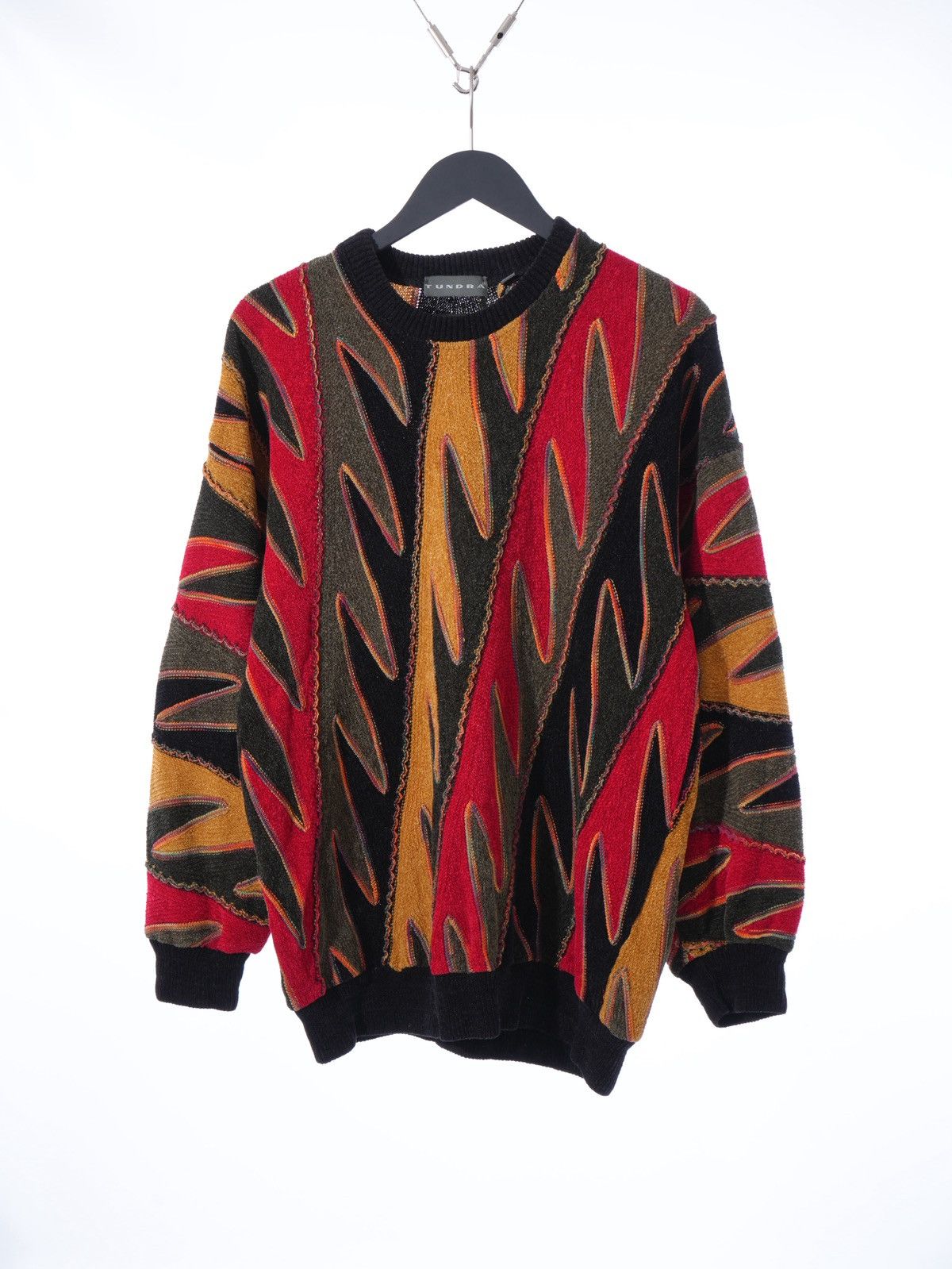 Vintage Tudra Canada Chunky Sweater Coogi Cosby Style