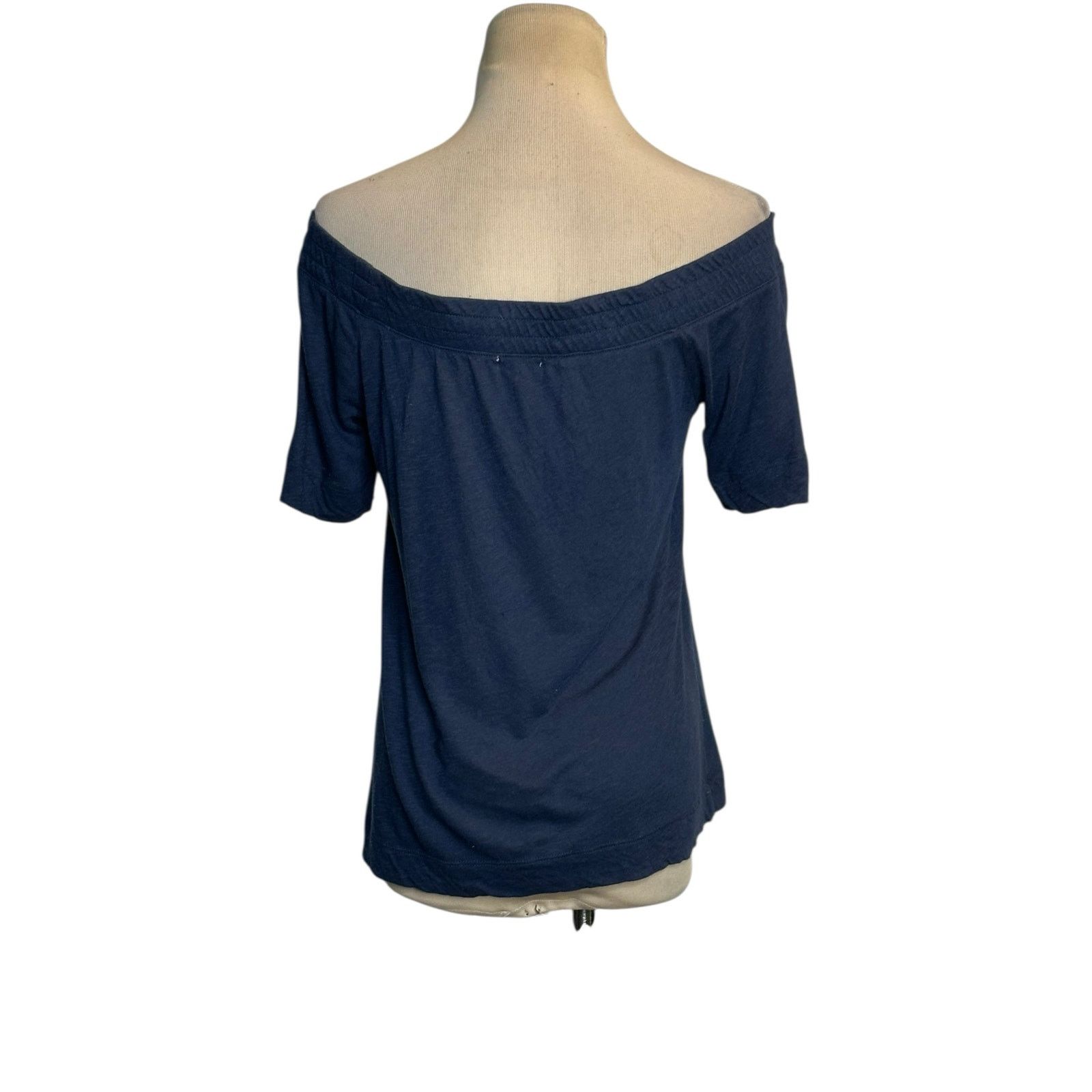 Splendid Splendid blue short sleeves off shoulders top size small Size S / US 4 / IT 40 - 14 Thumbnail
