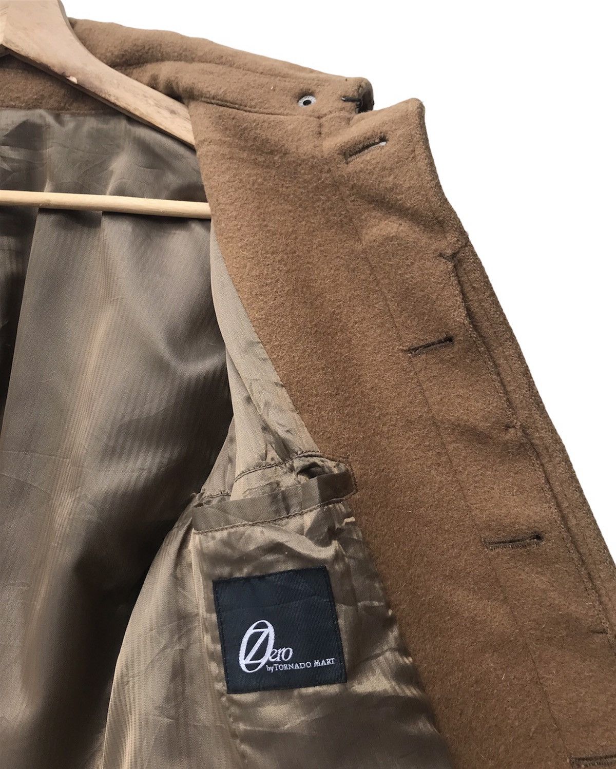Le Grande Bleu (L.G.B.) × Tornado Mart 🔥BINDING OFFER🔥 Zero by Tornado Mart Melton Short Coat Size US M / EU 48-50 / 2 - 14 Thumbnail