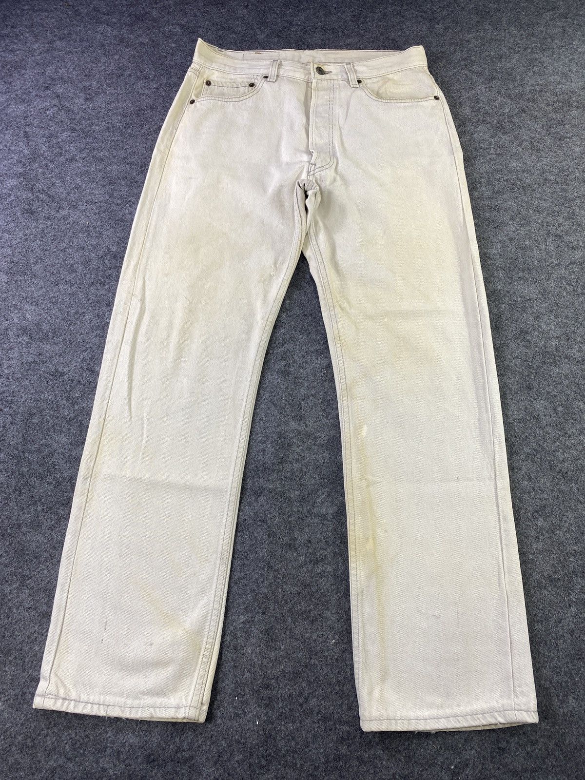 Jean × Levi's × Vintage 80's Vintage Levis 501 Jeans - J891 Size US 33 - 2 Thumbnail