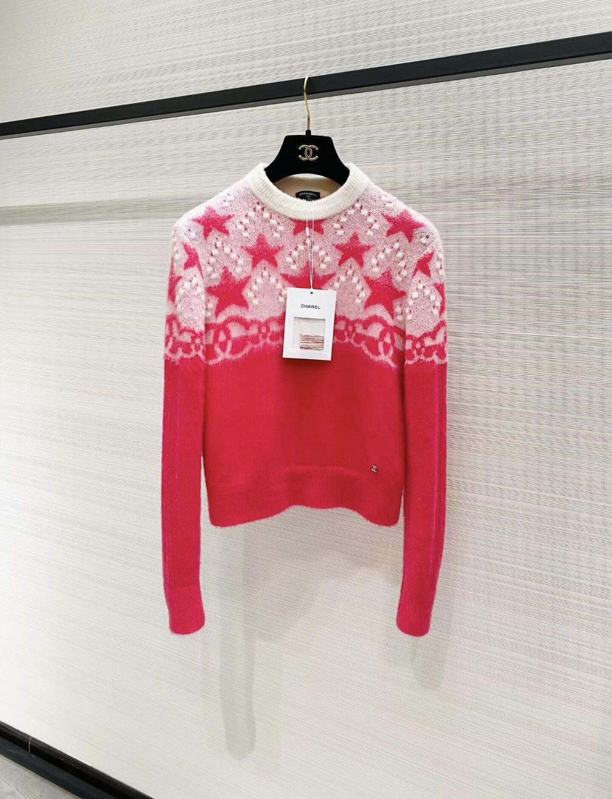Chanel Chanel 23N Ski Collection Star Cashmere Sweater J33 Size XXS / US 00 / IT 34 - 1 Thumbnail