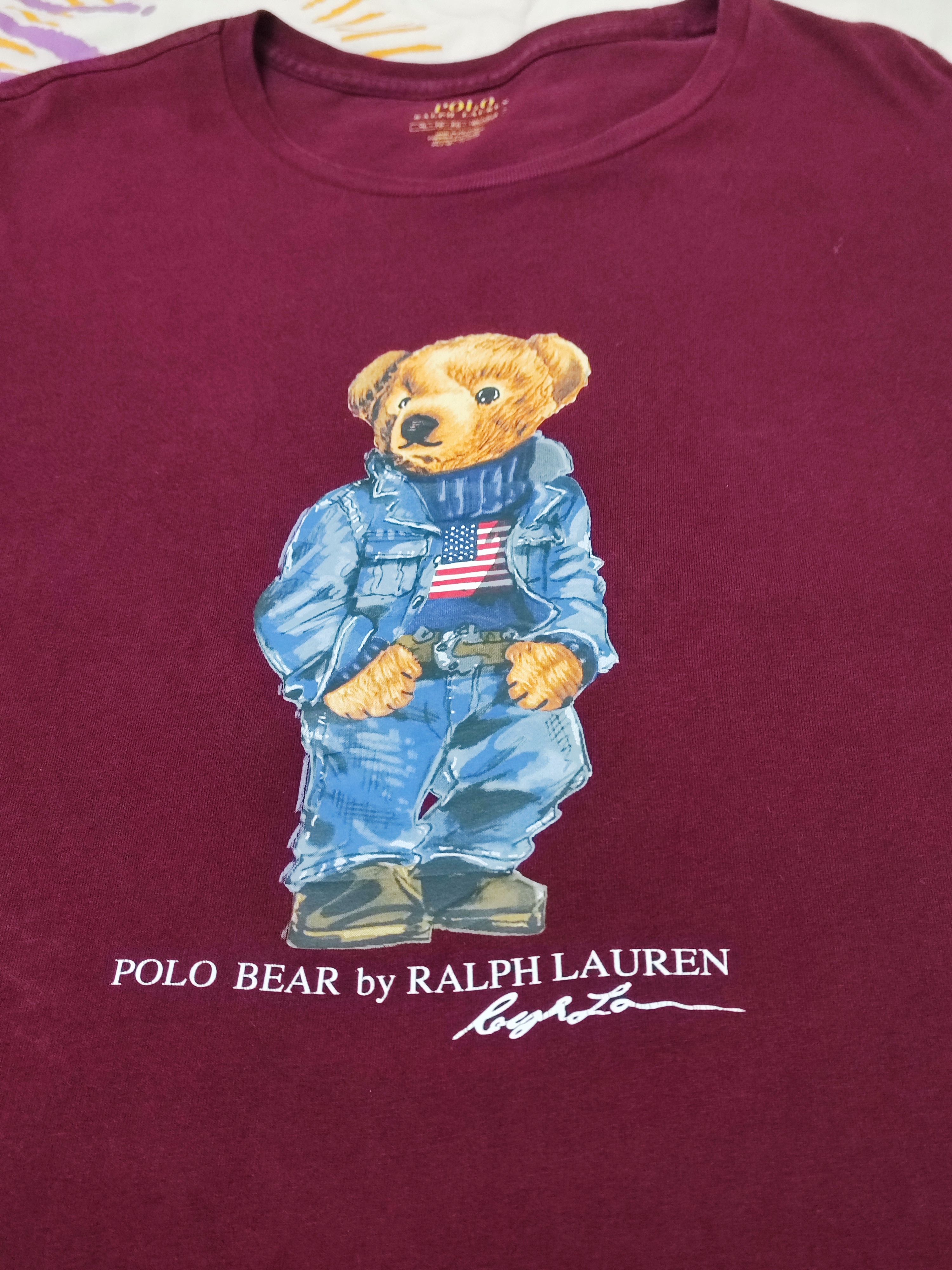 Polo Ralph Lauren Polo Ralph Lauren Iconic Rugged America Flag Outfit Bear Size US M / EU 48-50 / 2 - 10 Thumbnail