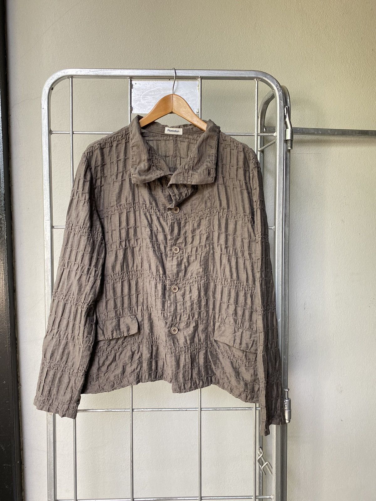 Issey Miyake Plantation stitch brow shirt Size M / US 6-8 / IT 42-44 - 3 Thumbnail