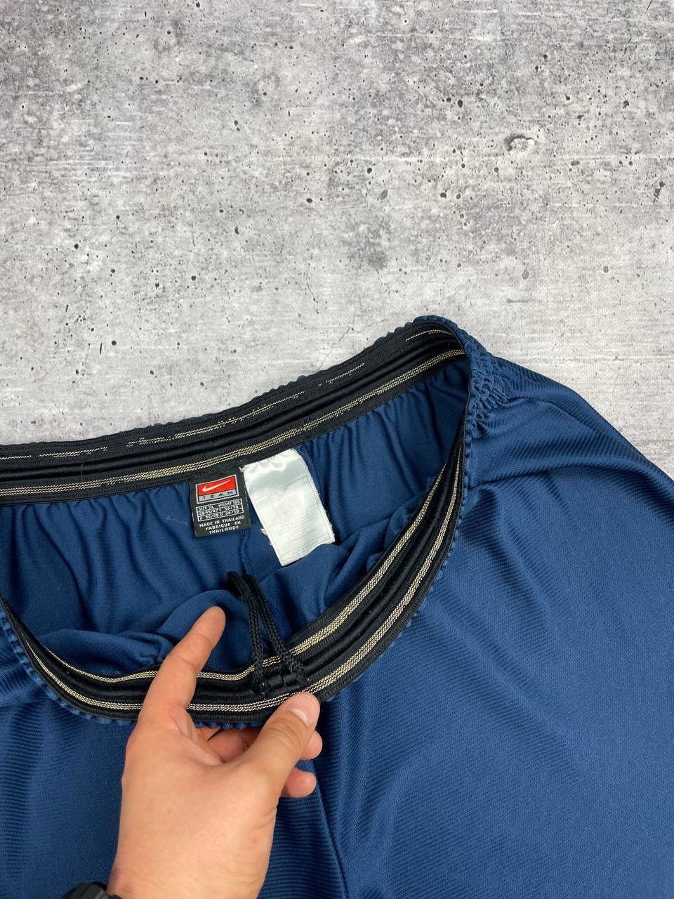 Nike × Vintage Vintage Nike Team 90’s Y2K Style Blue Swoosh Soccer Shorts Size US 36 / EU 52 - 6 Thumbnail