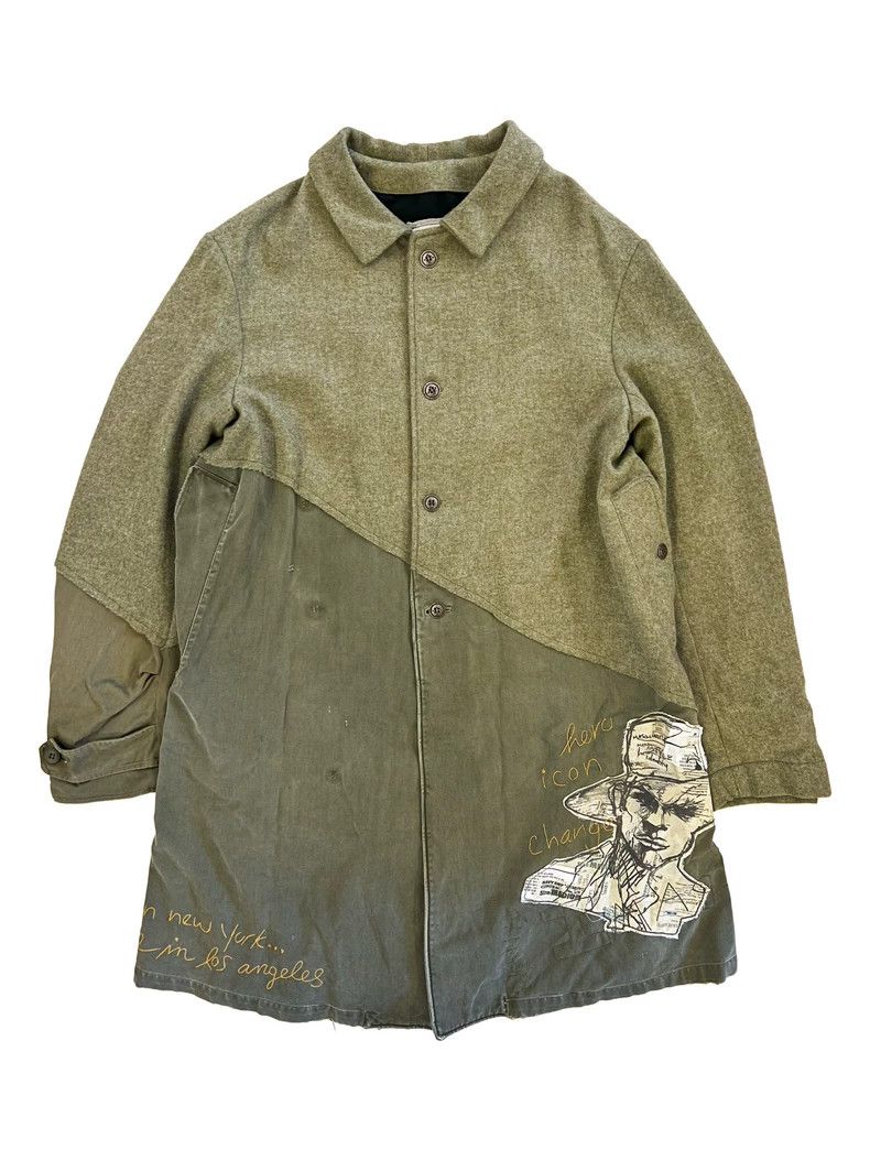 Greg Lauren Greg LaurenPatchwork windbreaker coat 2503-Nextarrow Size US L / EU 52-54 / 3 - 1 Thumbnail