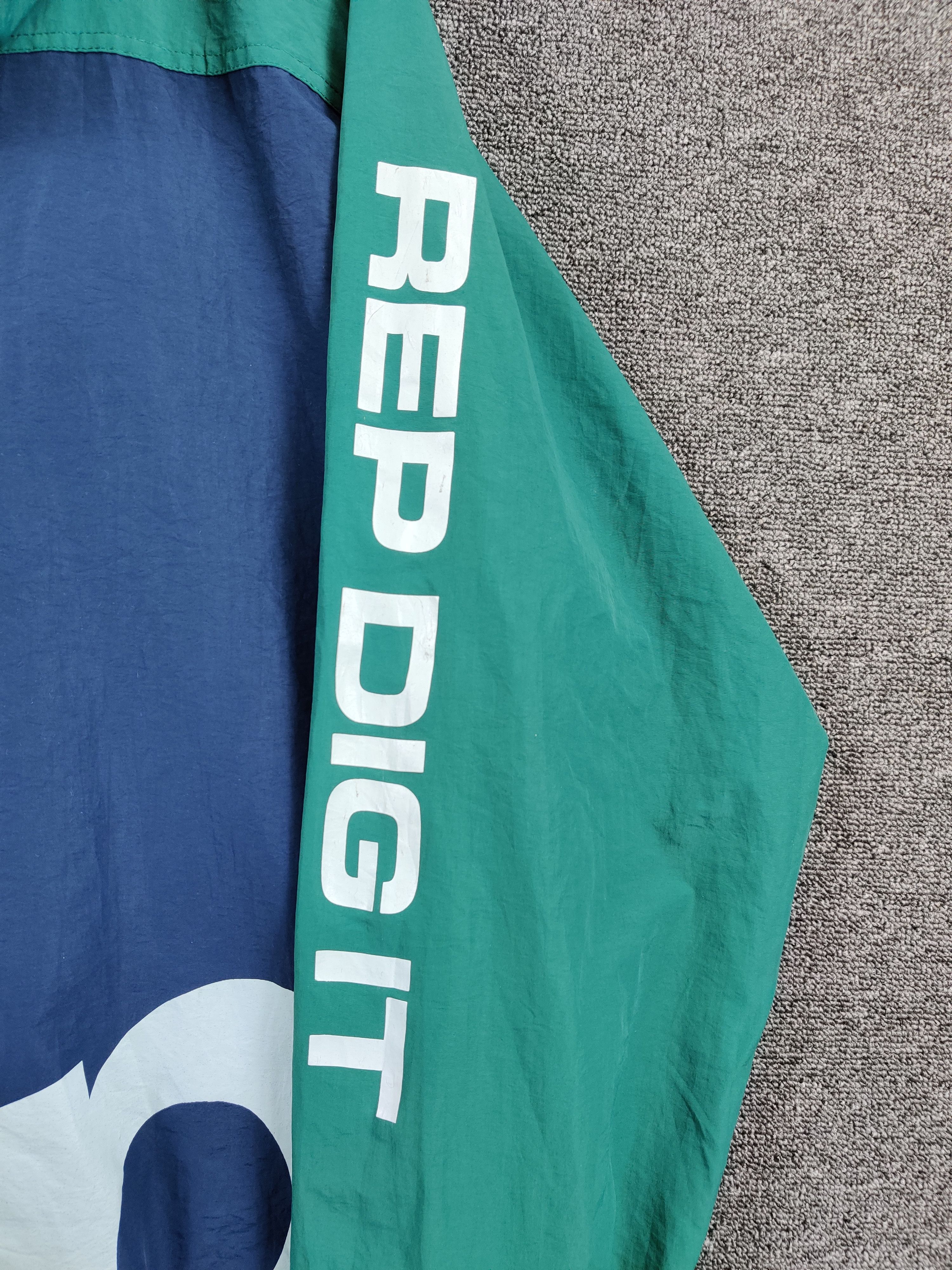 Japanese Brand Repdigit Tokyo Zipper Windbreaker Light Jacket Size US L / EU 52-54 / 3 - 3 Thumbnail