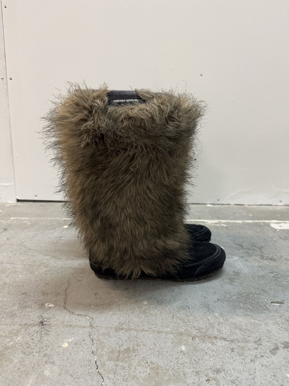 Vintage Espirit Fur Vintage Winter Boots y2k Moon Ski Size US 6 / IT 36 - 4 Thumbnail