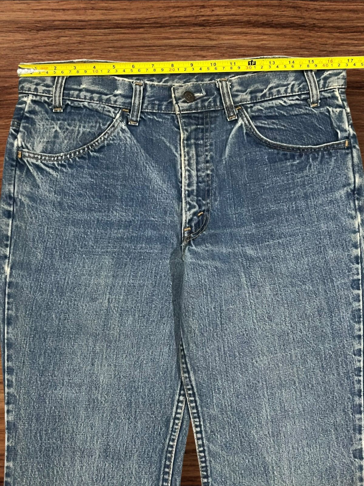 Levi's × Vintage Levi’s 684 Jeans Bell Bottom Flare Bootcut Talon #8 Size US 32 / EU 48 - 11 Thumbnail