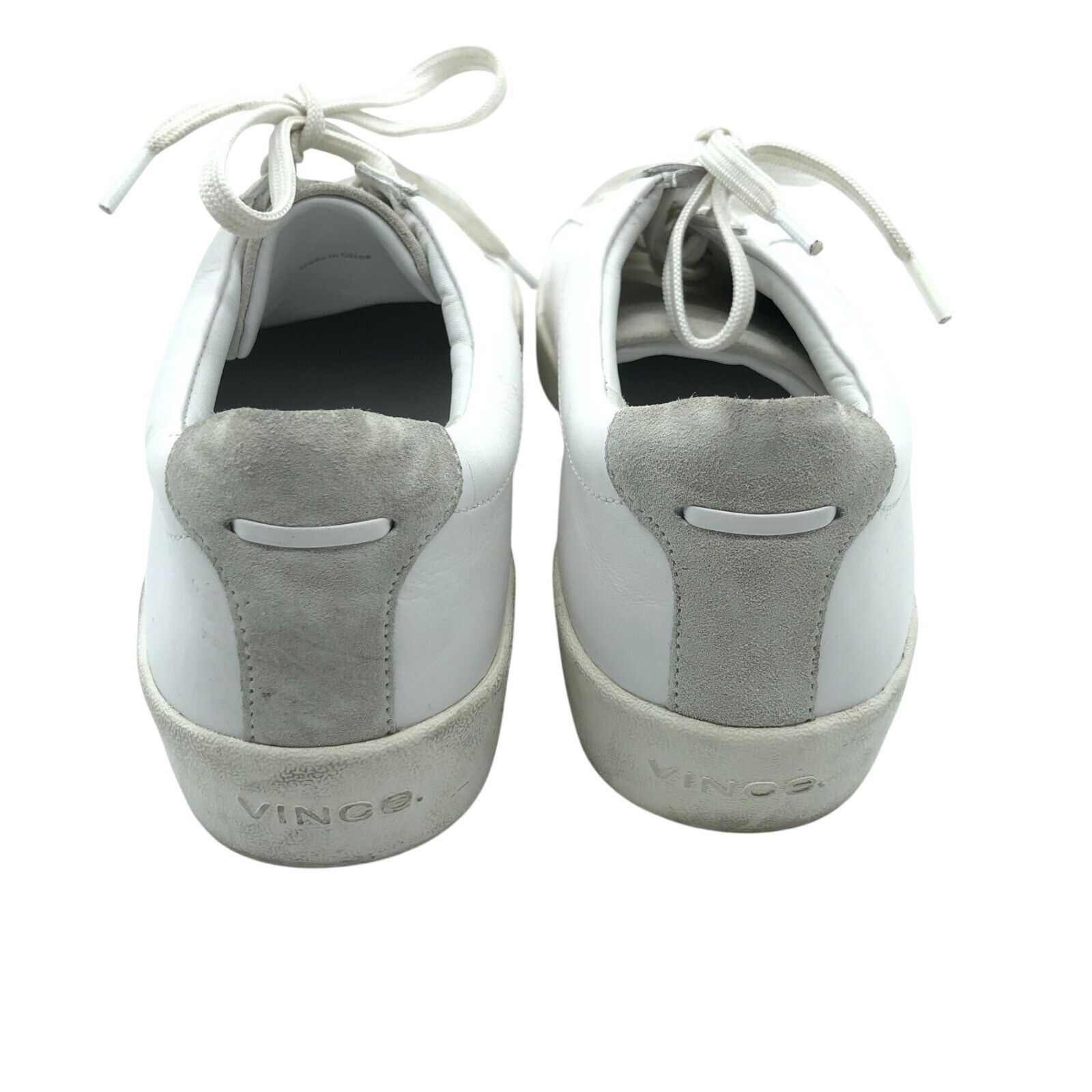Vince Vince Womens Sneakers Low Top Lace Up Leather White Size 6 Size US 6 / IT 36 - 3 Thumbnail