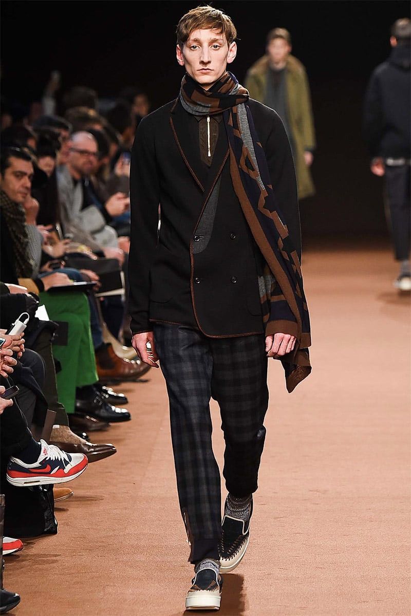 Kolor Kolor by Junichi Abe AW15 runway wool double breasted blazer Size 52R - 2 Thumbnail