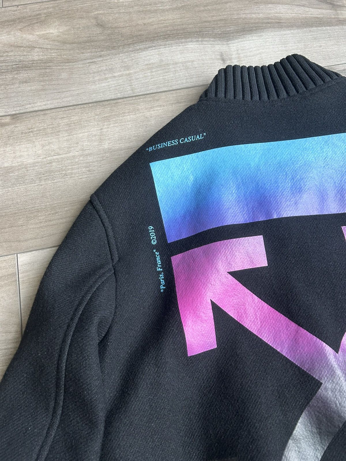 Off-White “BUSINESS CASUAL” Gradient Jacket Size US S / EU 44-46 / 1 - 2 Thumbnail