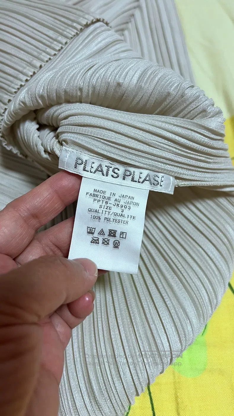 Issey Miyake Issey Miyake Beige Pullover Size L / US 10 / IT 46 - 6 Thumbnail