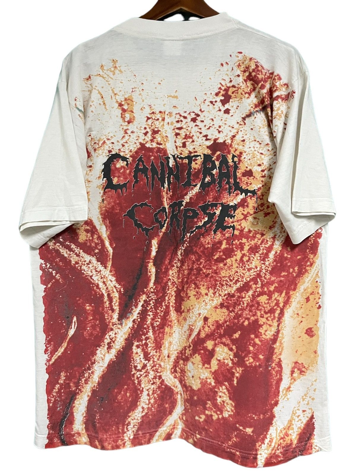 Band Tees Vintage Cannibal Corpse AOP 90s t shirt Size US L / EU 52-54 / 3 - 2 Thumbnail