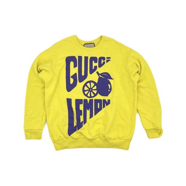 Gucci Gucci FW21 Lemon Print Sweatshirt for Women-2507 Size S / US 4 / IT 40 - 1 Thumbnail
