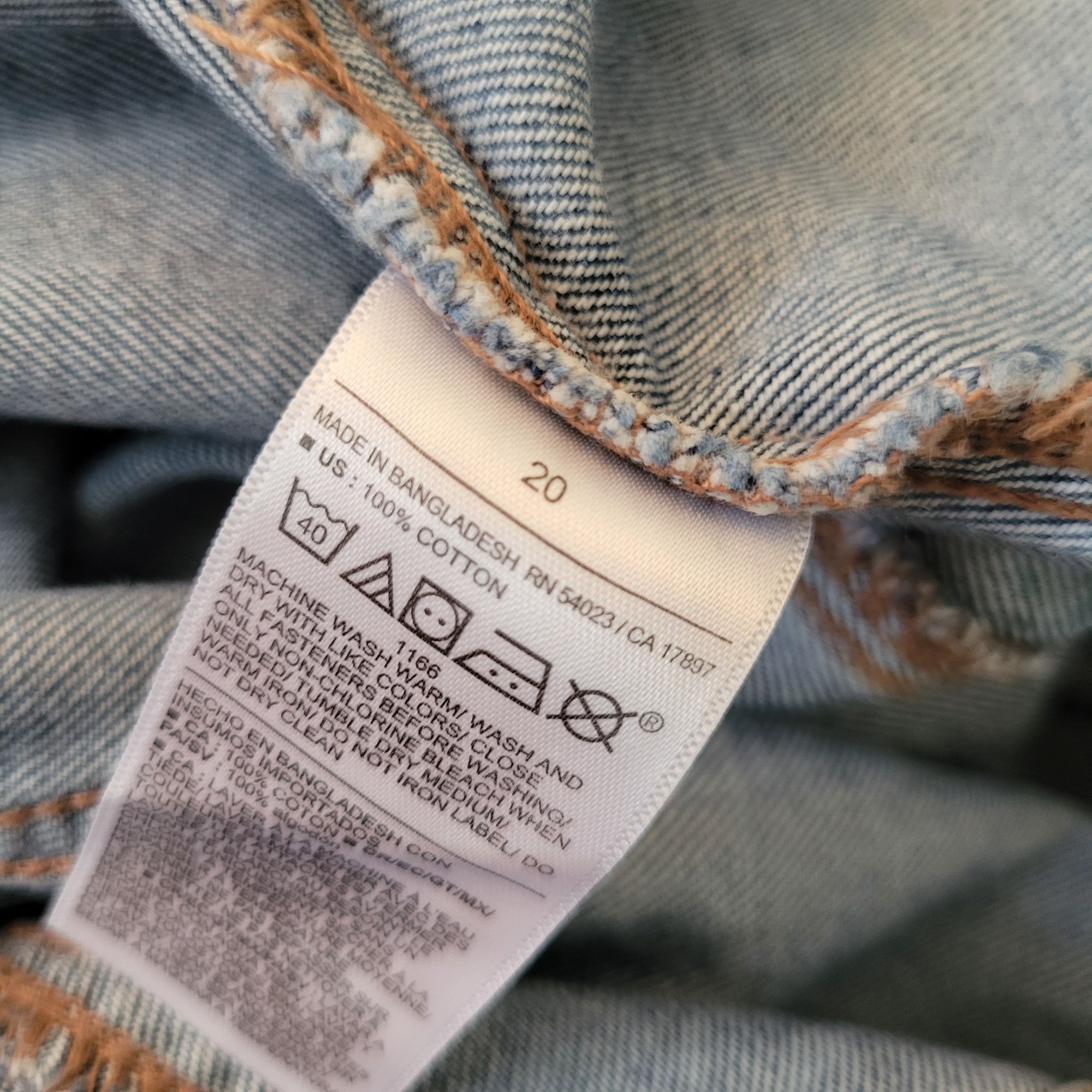 Old Navy Old Navy 20 Blue Jean Denim Skirt A Line Western Modest Chur Size 42" / US 20 - 5 Thumbnail