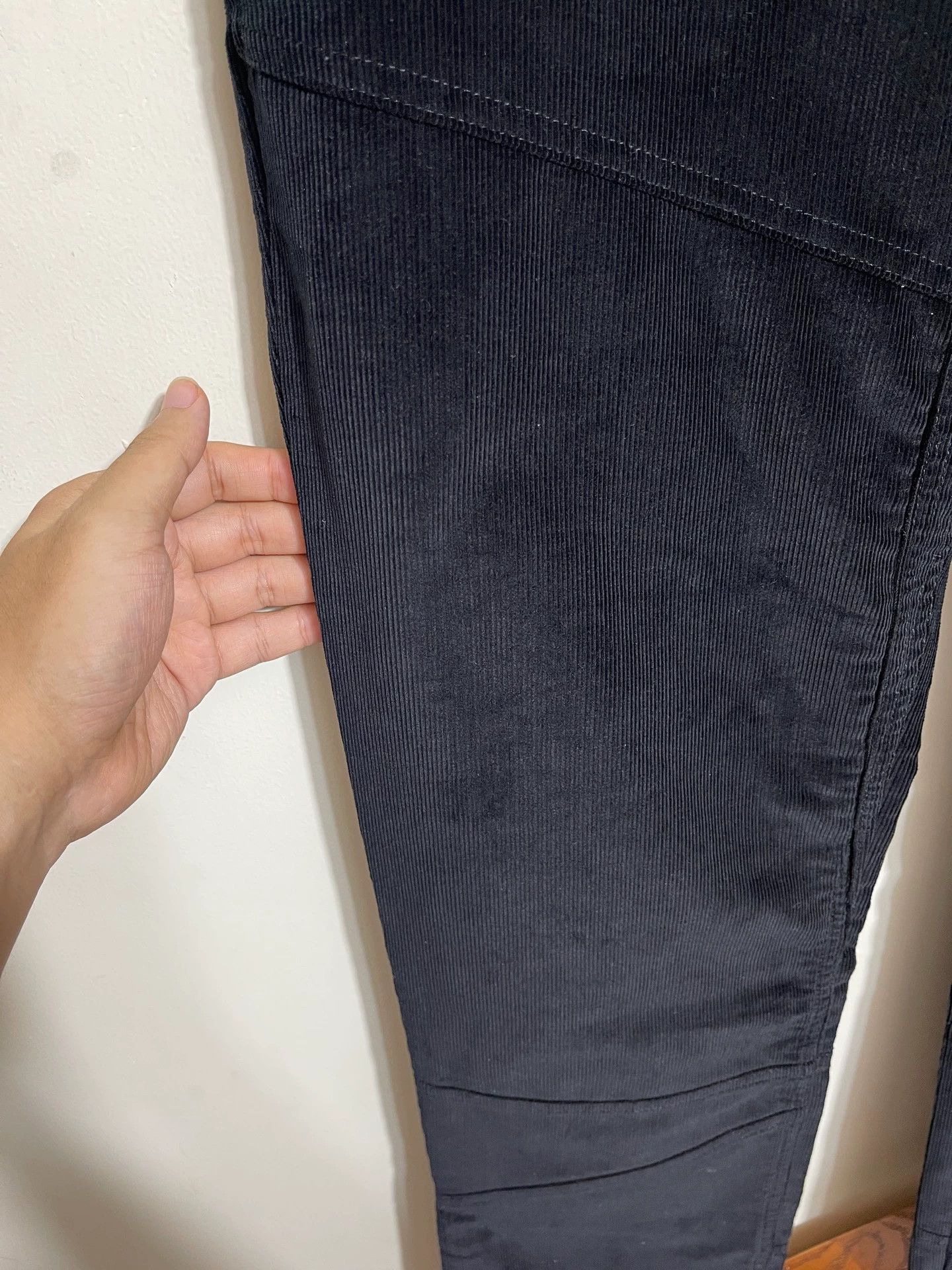 Givenchy Givenchy Black Corduroy Slim Trousers 50 Size US 34 / EU 50 - 3 Thumbnail
