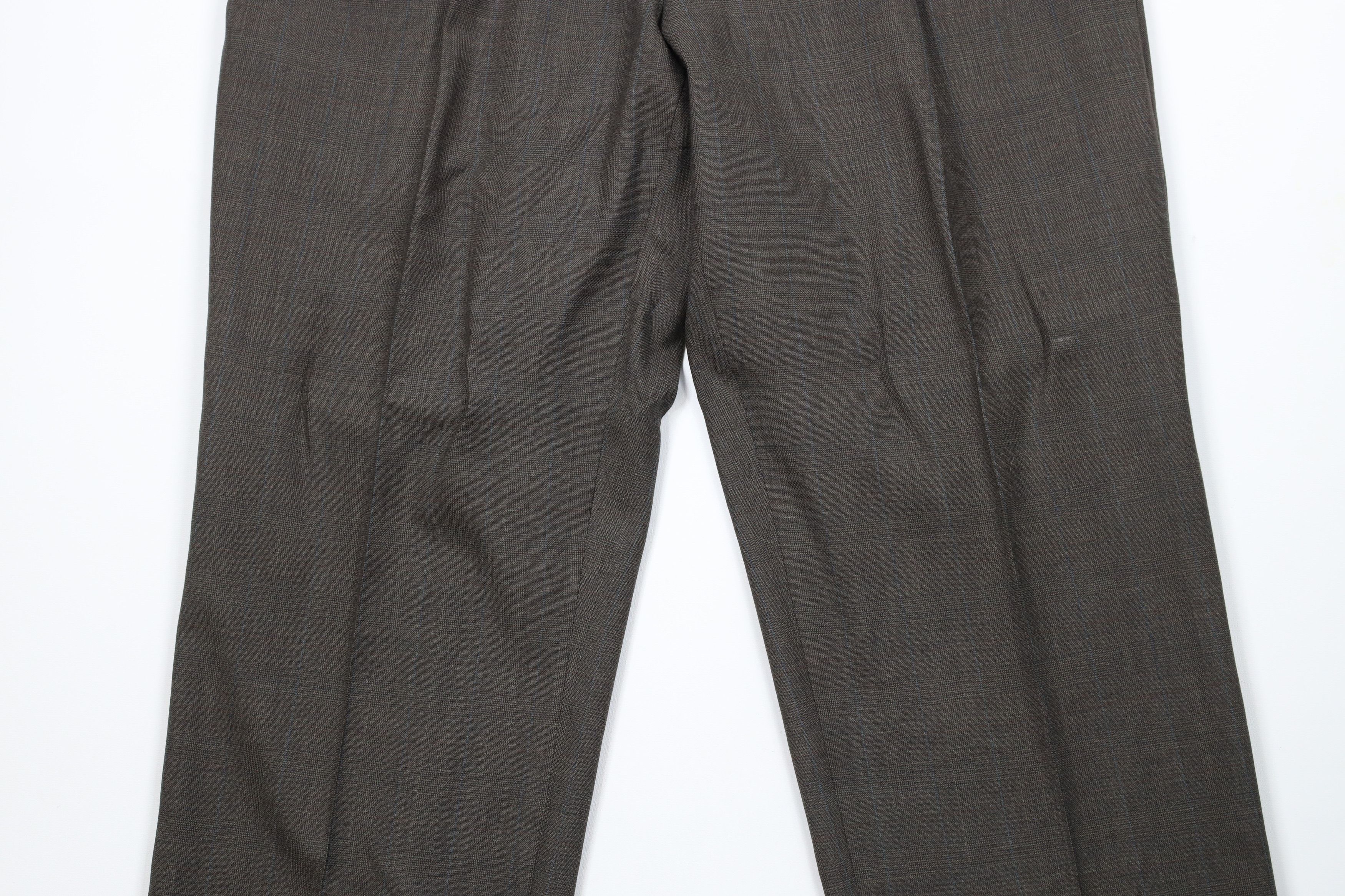 Vintage Vintage 70s Streetwear Pleated Cuffed Wide Leg Chino Pants Size US 36 / EU 52 - 3 Thumbnail